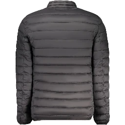 Black Polyamide Men Jacket