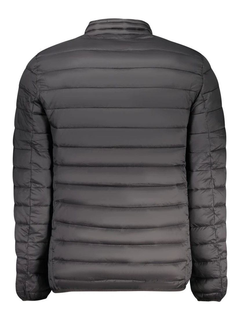 Black Polyamide Men Jacket