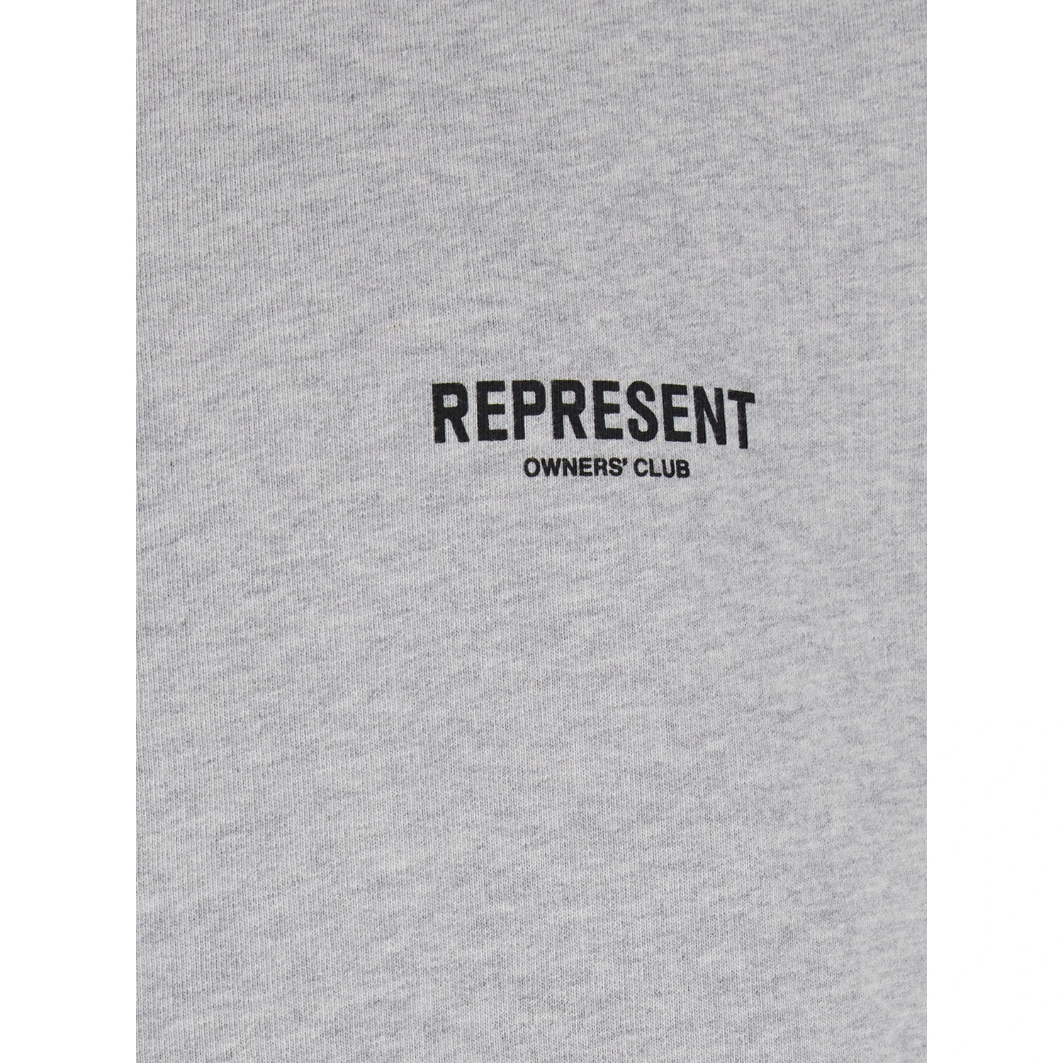 Grey Zip-Up Sweatshirt with Logo on the Front and Back in Cotton Man