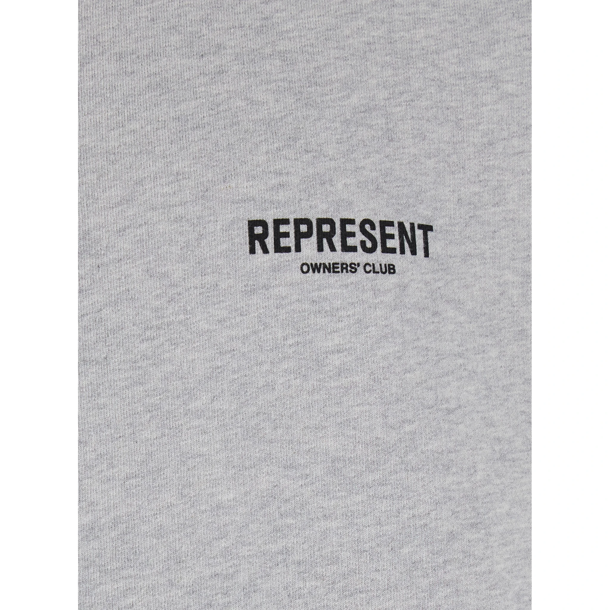 Grey Zip-Up Sweatshirt with Logo on the Front and Back in Cotton Man