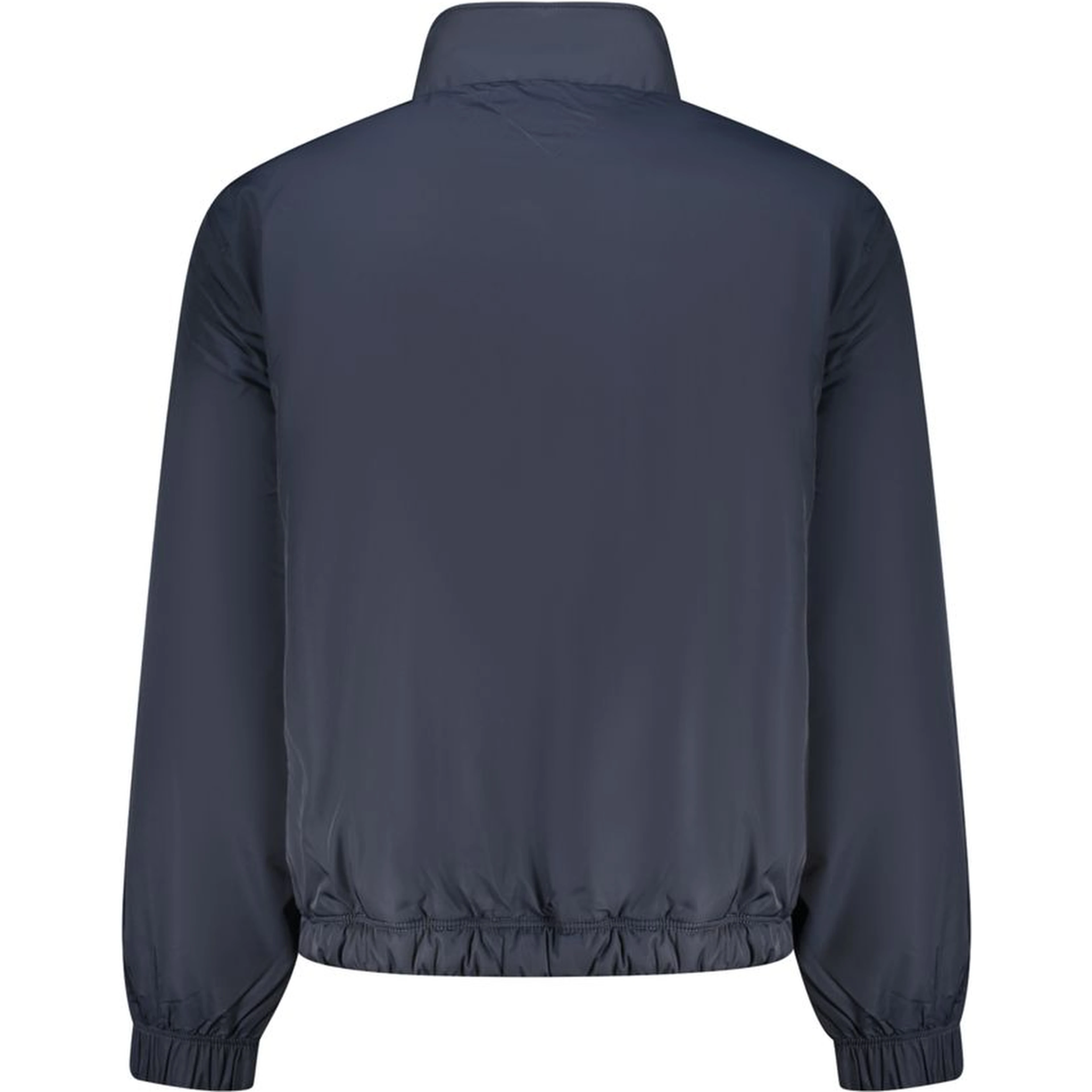 Blue Polyester Men Jacket