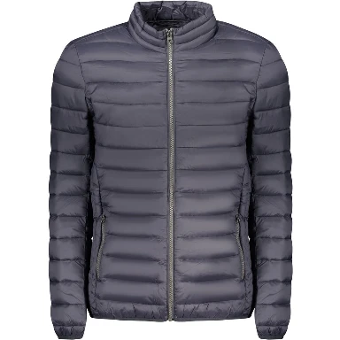 Blue Polyamide Men Jacket
