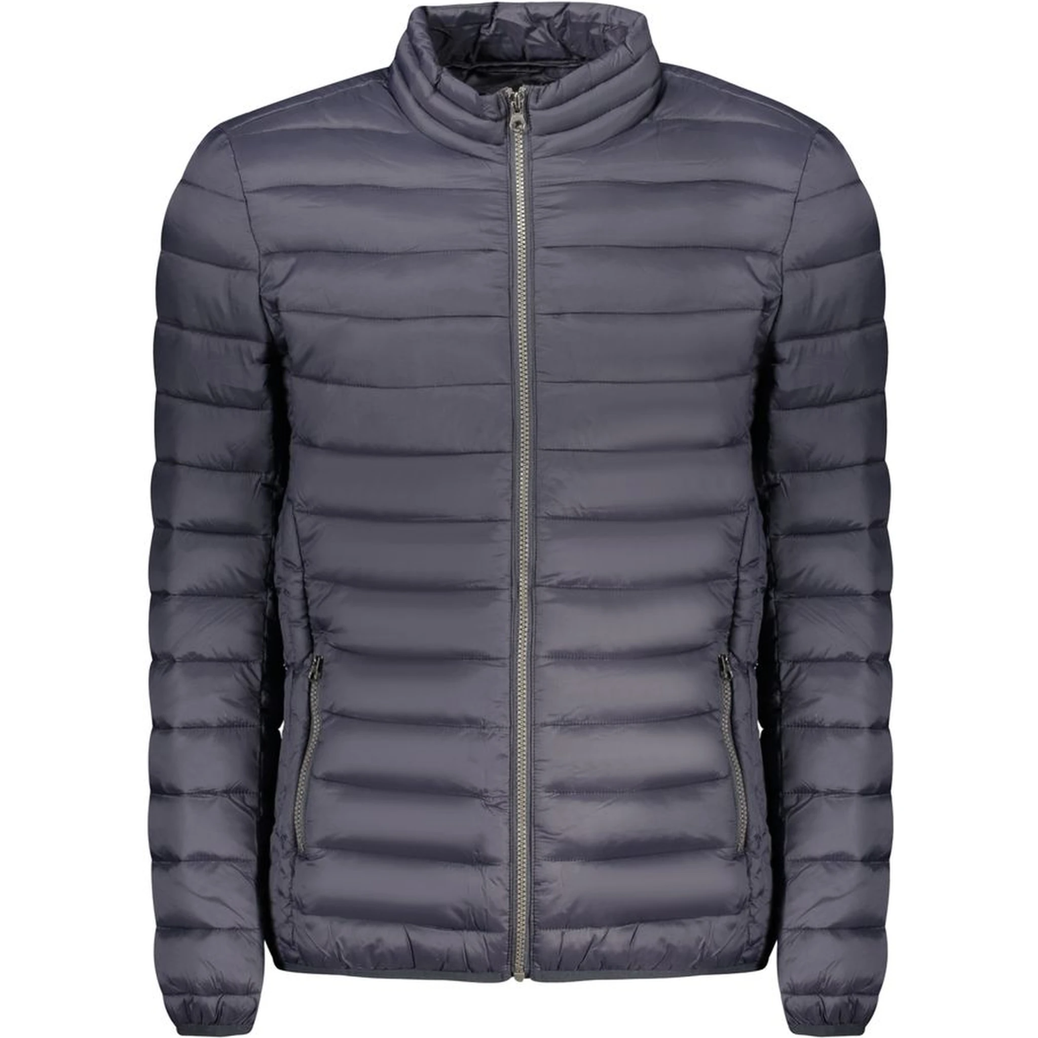 Blue Polyamide Men Jacket