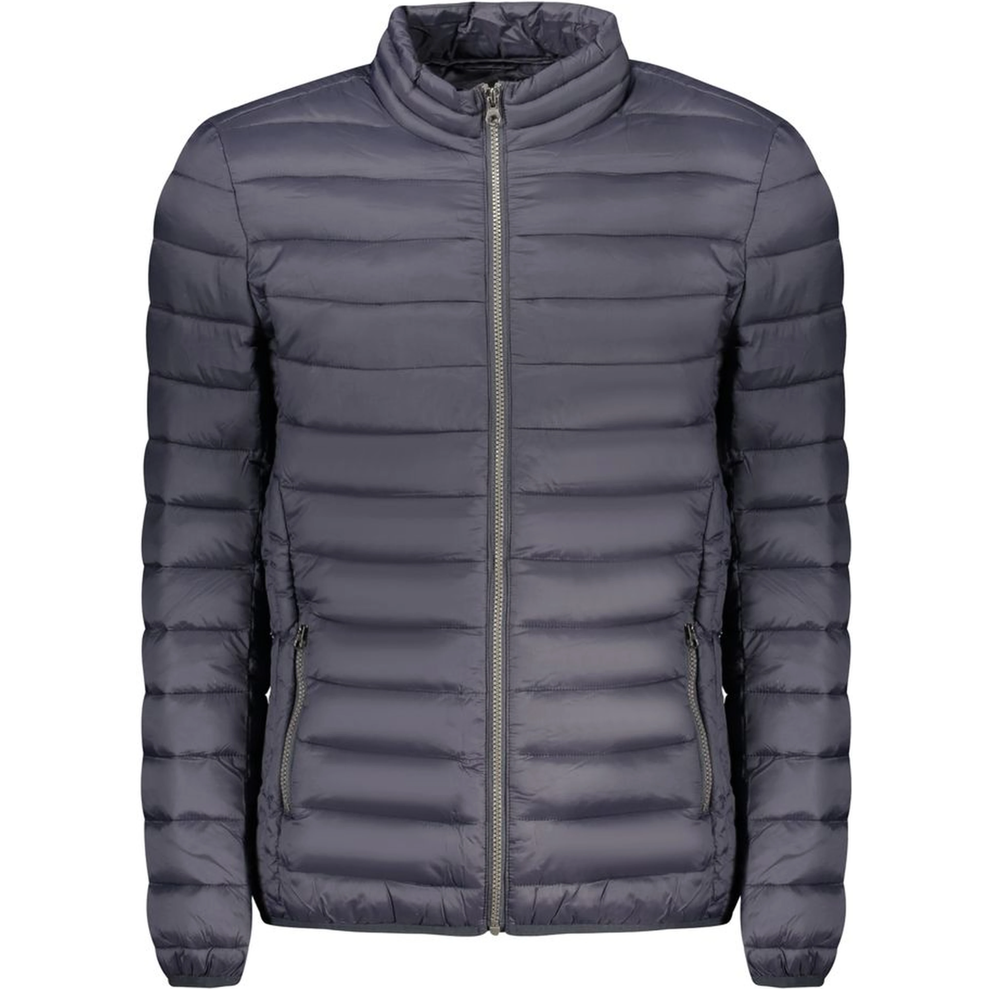 Blue Polyamide Men Jacket