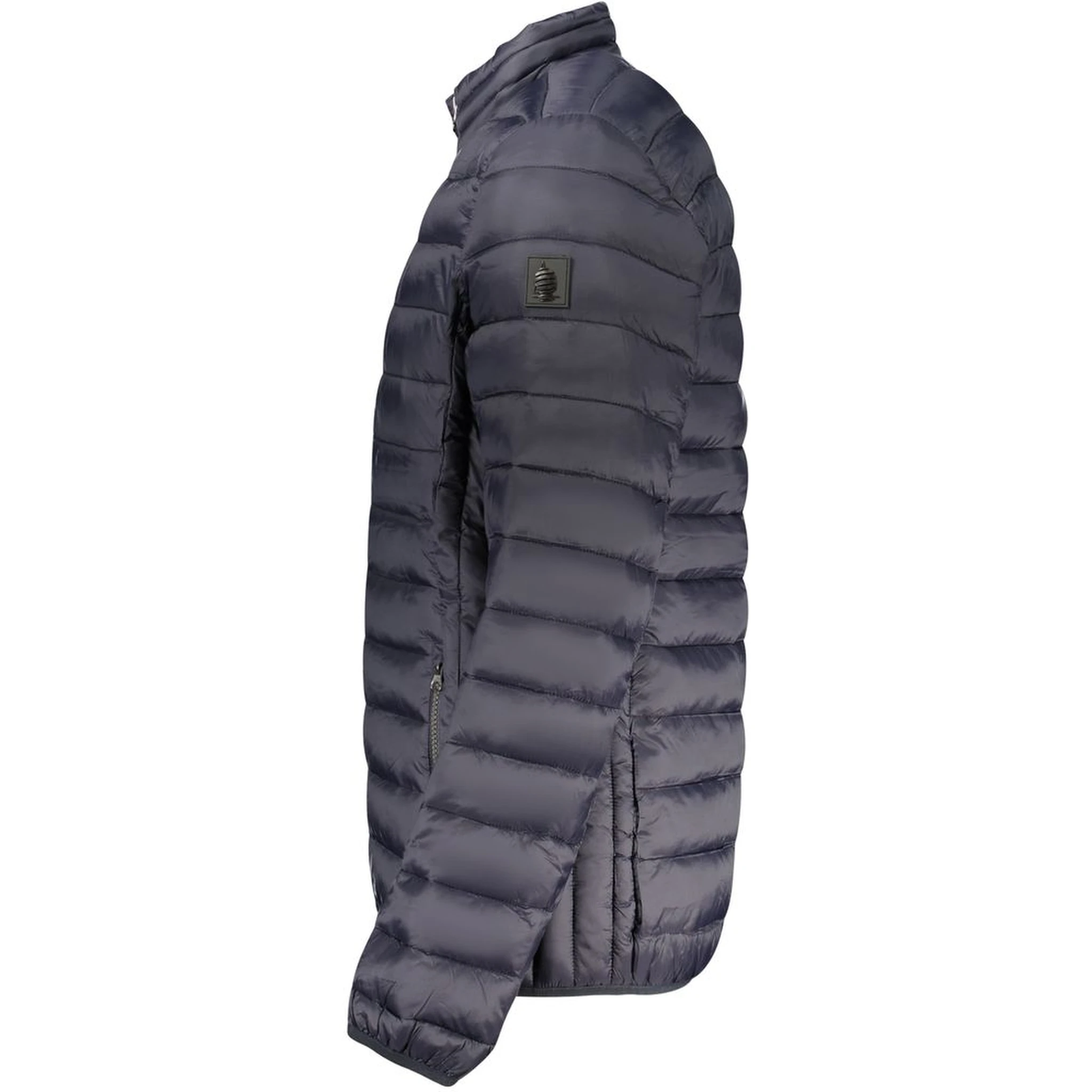 Blue Polyamide Men Jacket