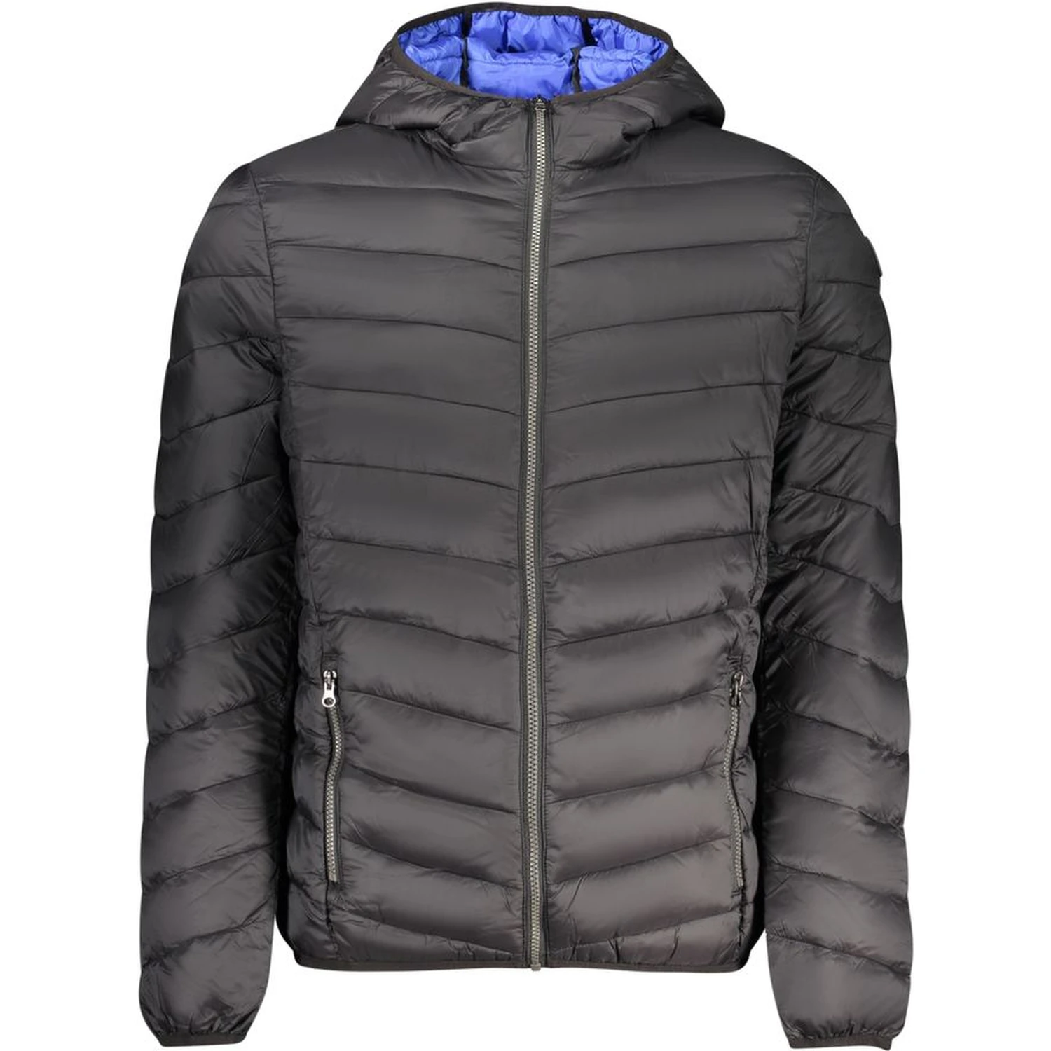 Black Polyamide Men Jacket