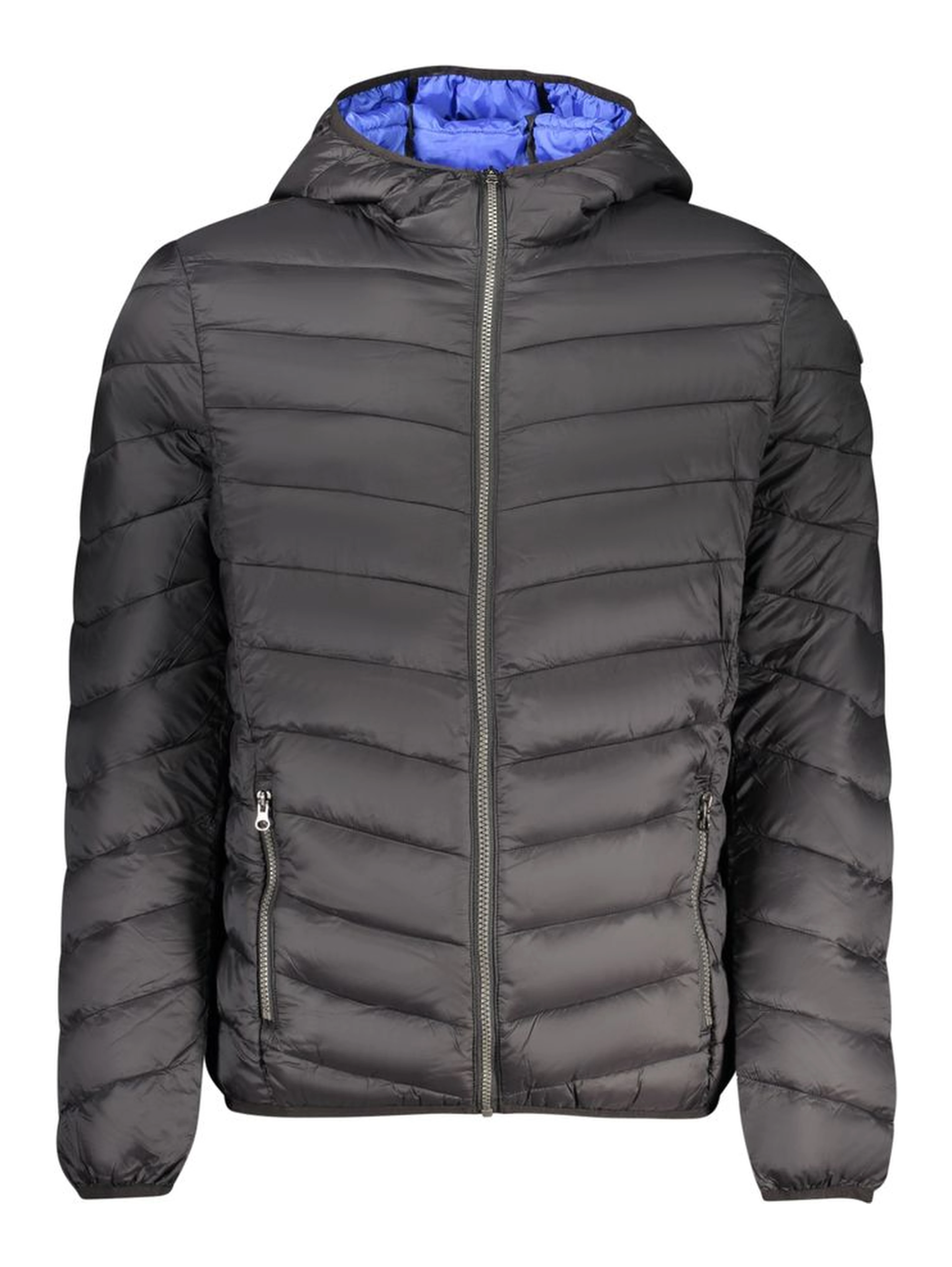 Black Polyamide Men Jacket
