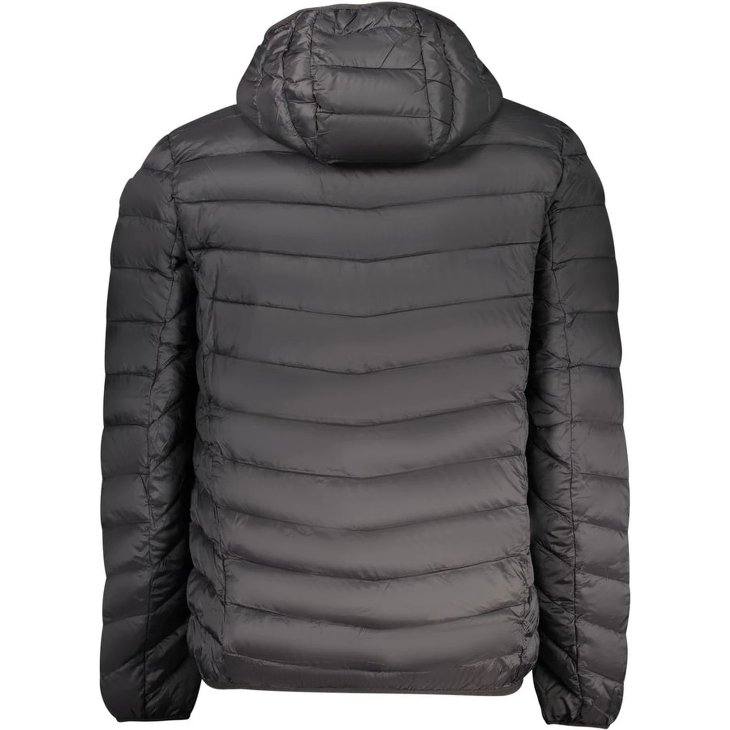 Black Polyamide Men Jacket
