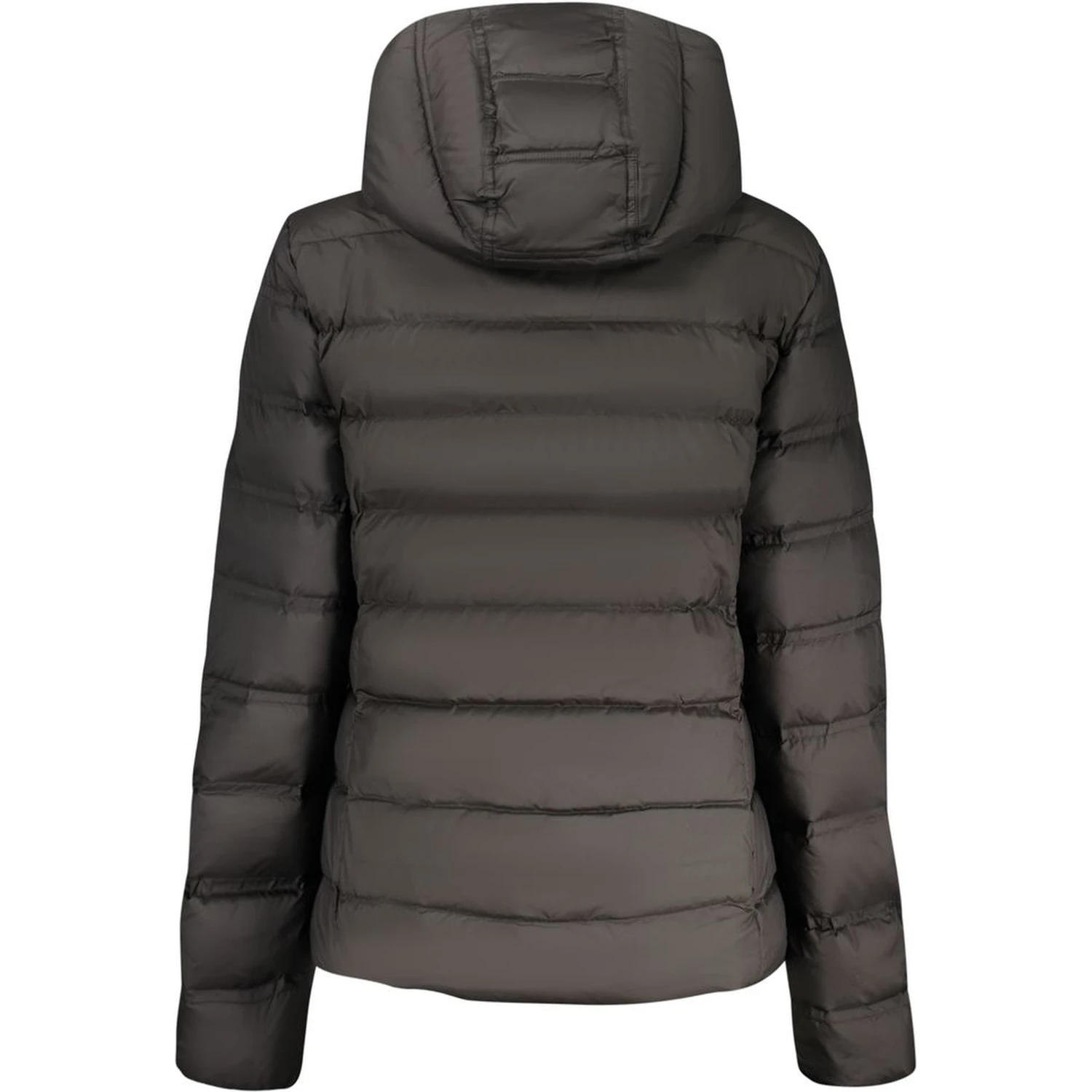 Black Recycled Polyester Women Jacket