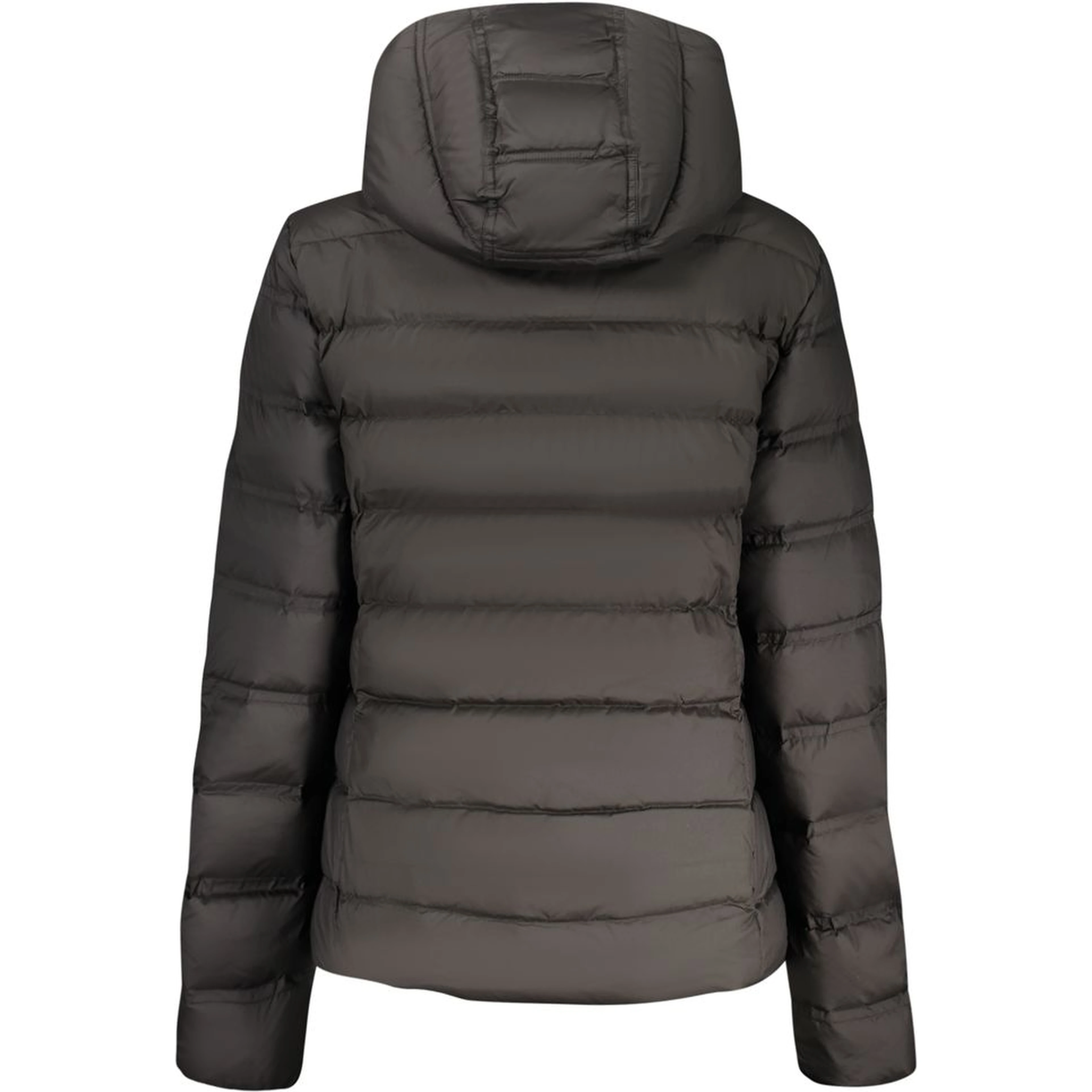 Black Recycled Polyester Women Jacket