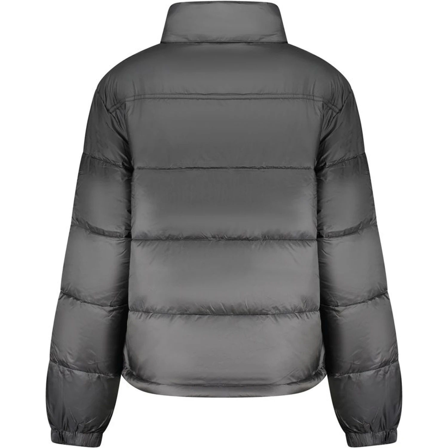 Black Polyester Woman Jacket