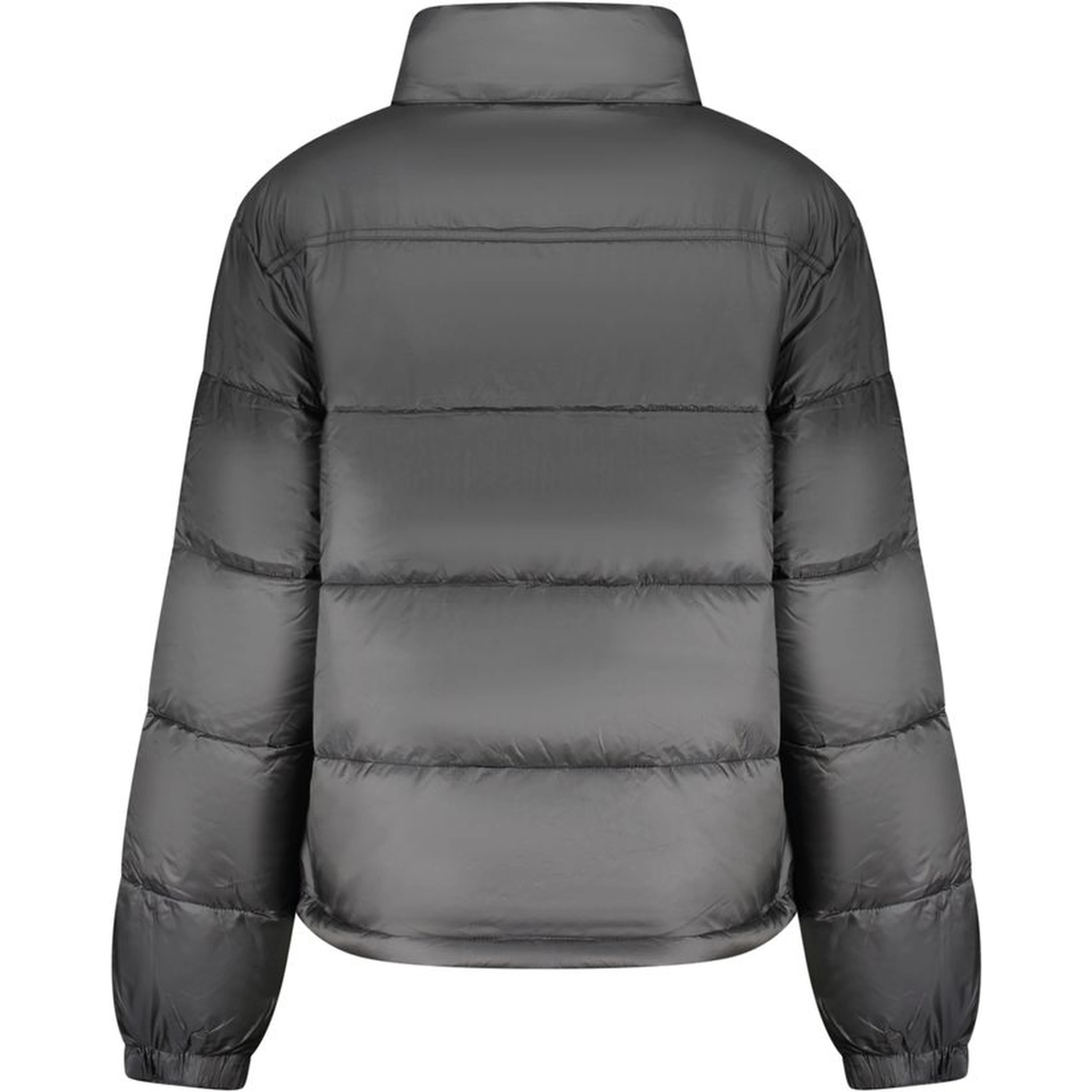 Black Polyester Woman Jacket