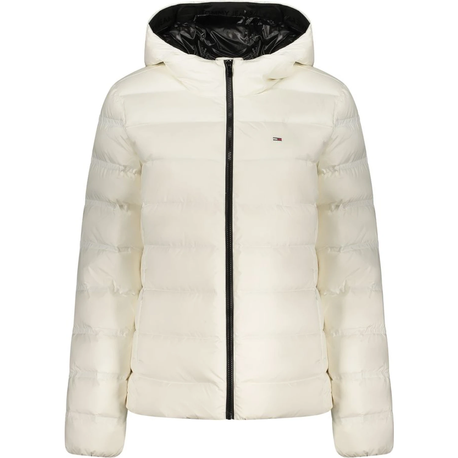 White Polyester Women's Jacket