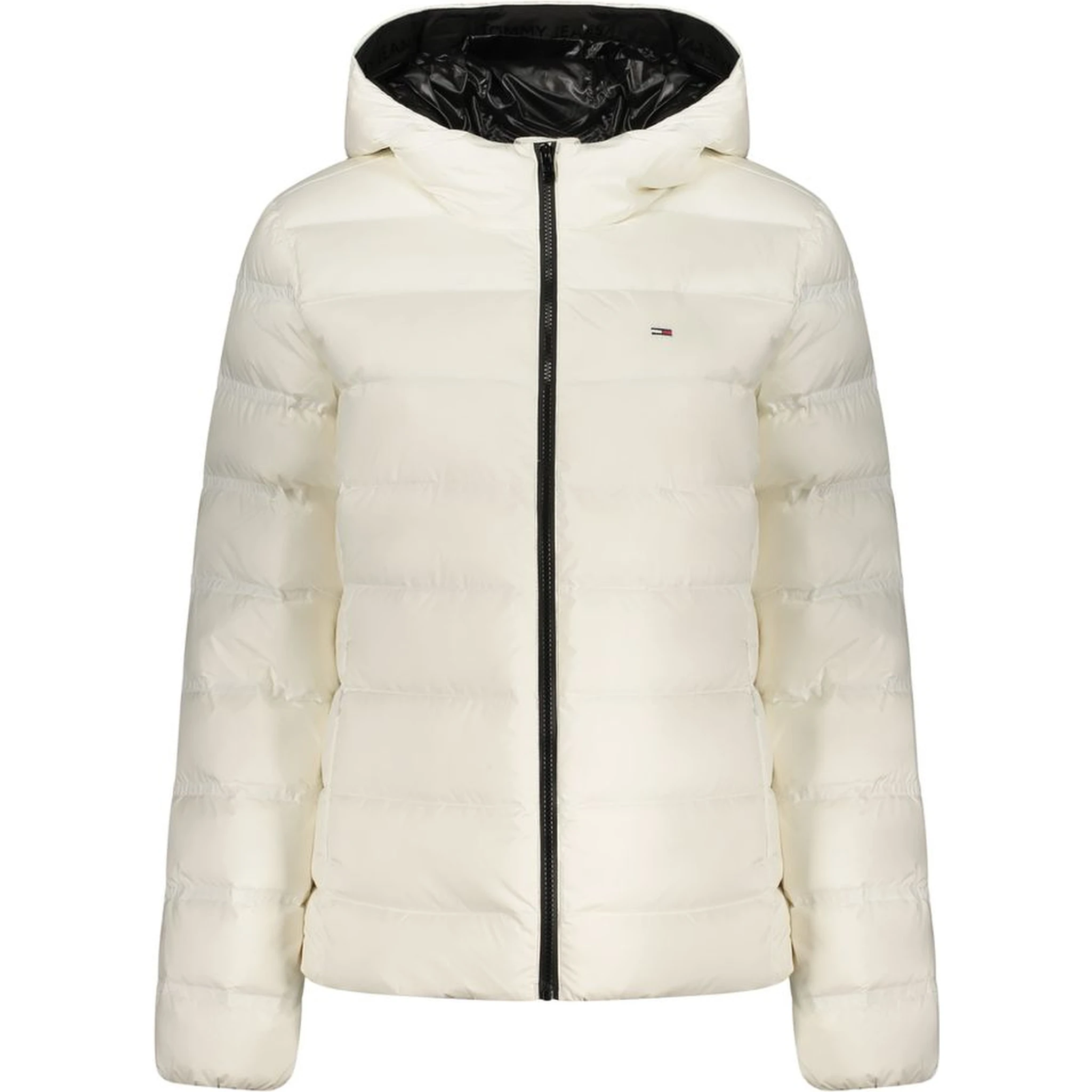White Polyester Women's Jacket