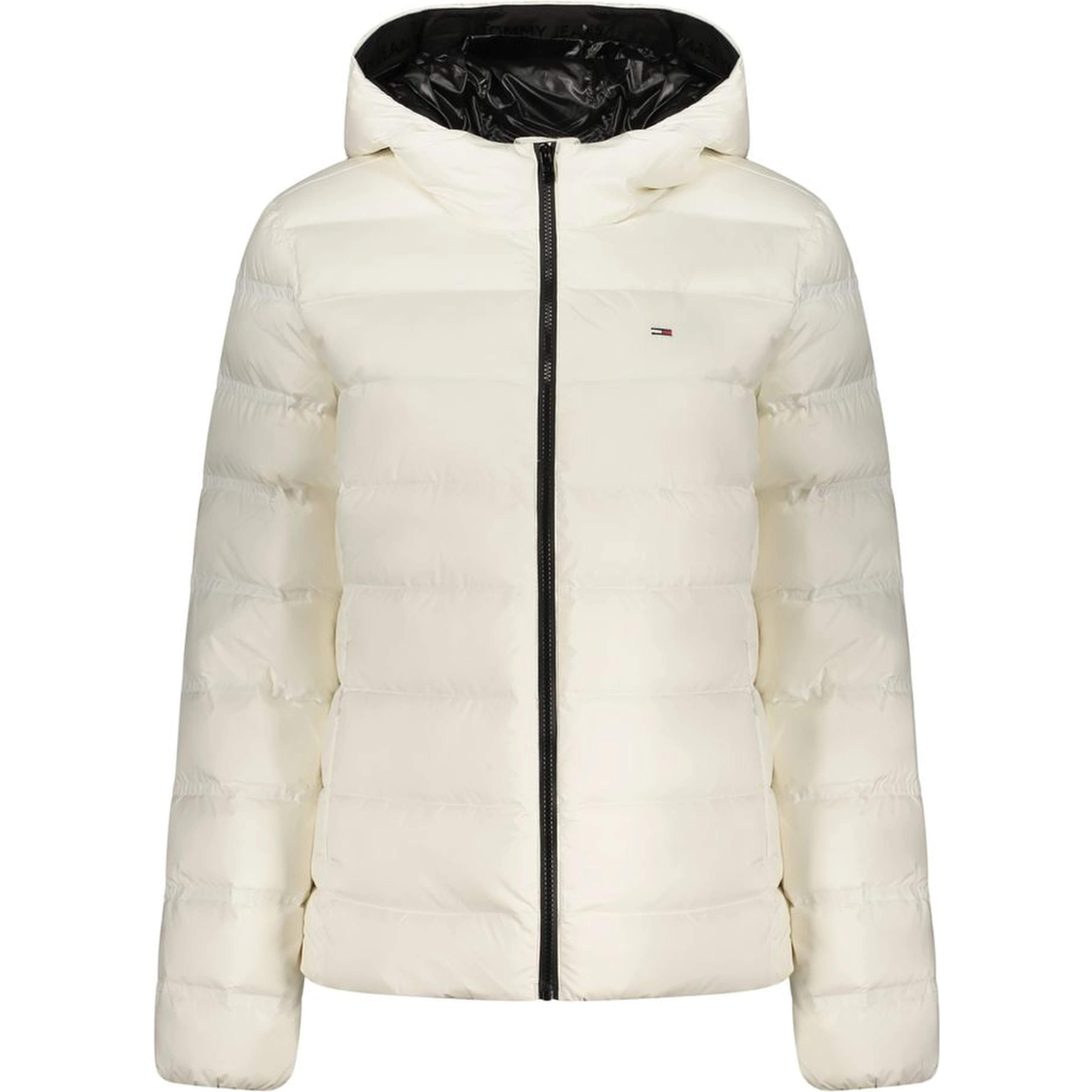 White Polyester Women's Jacket
