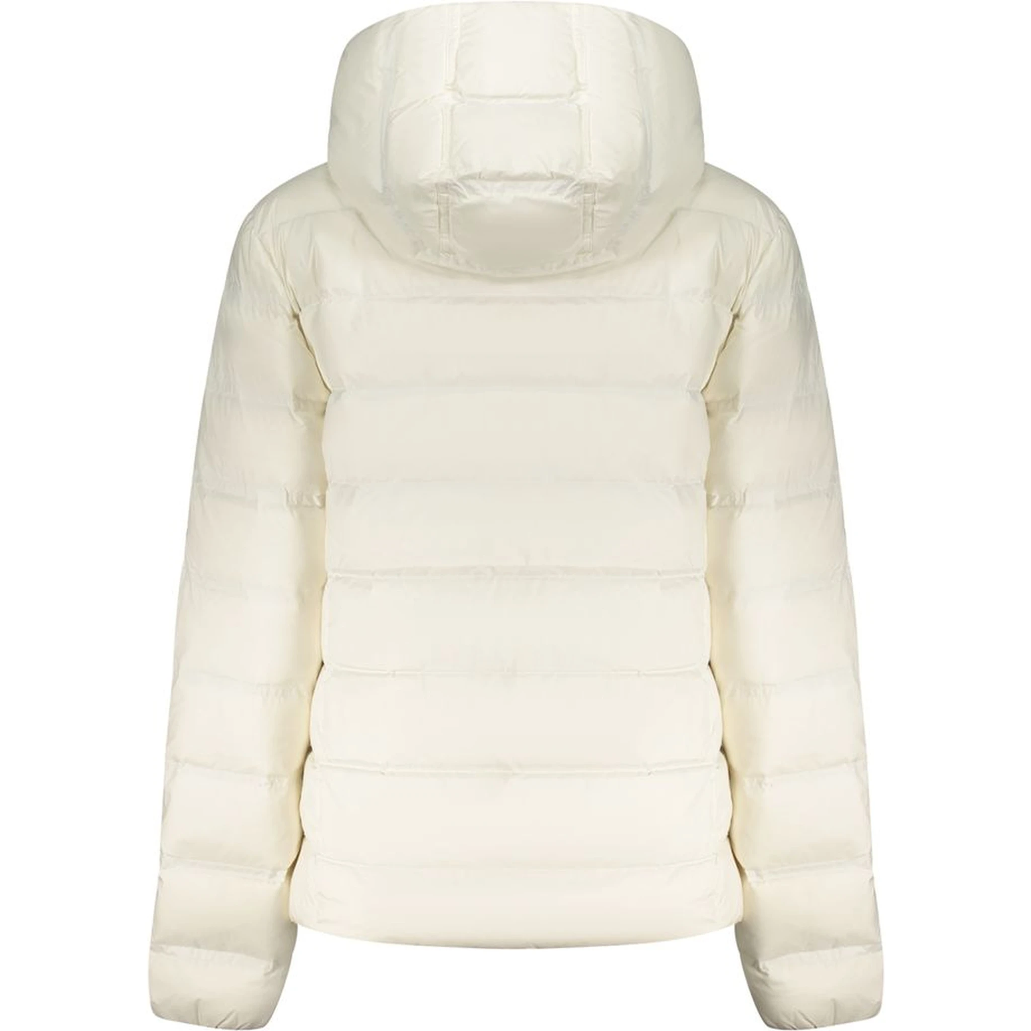 White Polyester Women's Jacket
