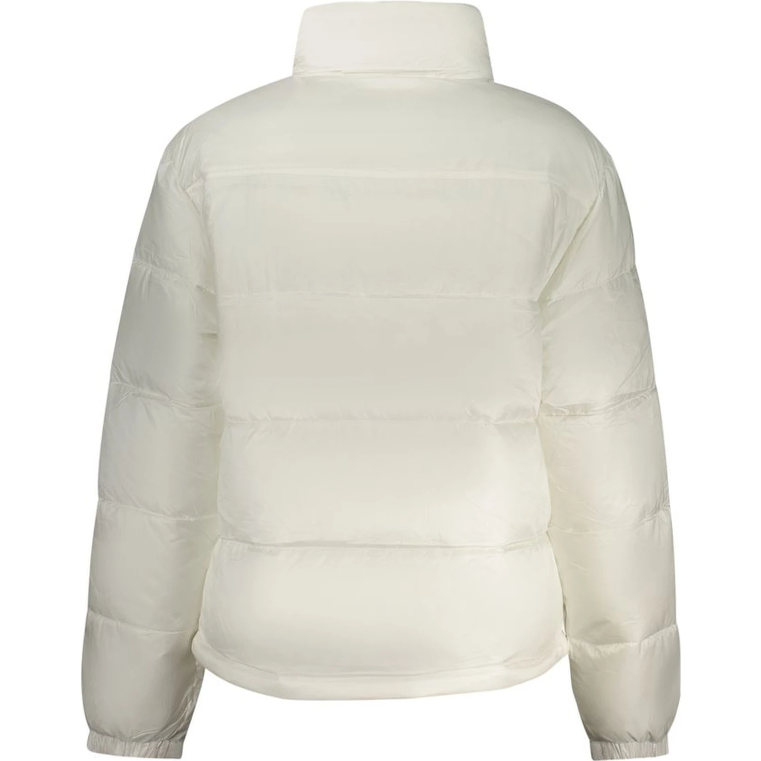 White Polyester Women Jacket
