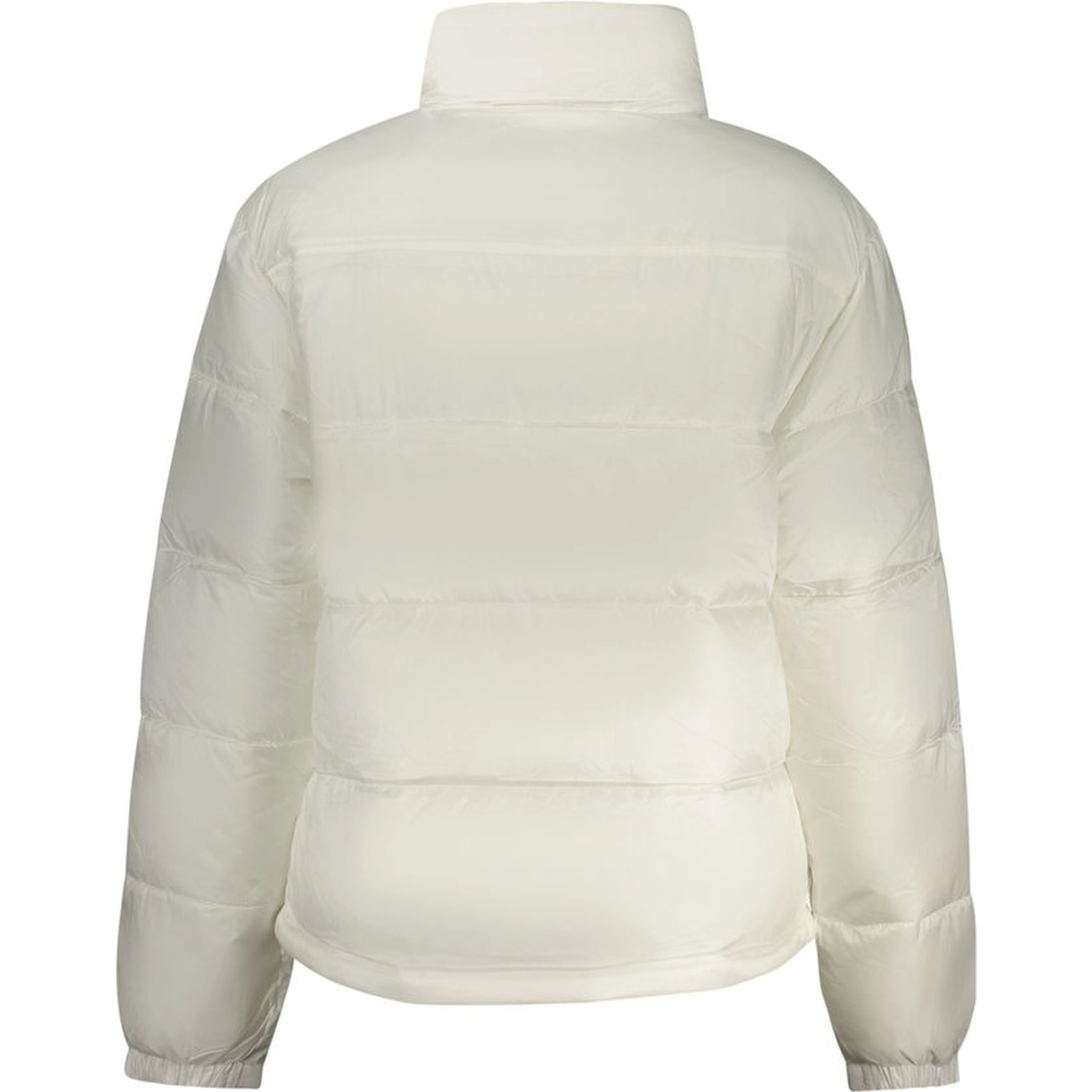 White Polyester Women Jacket