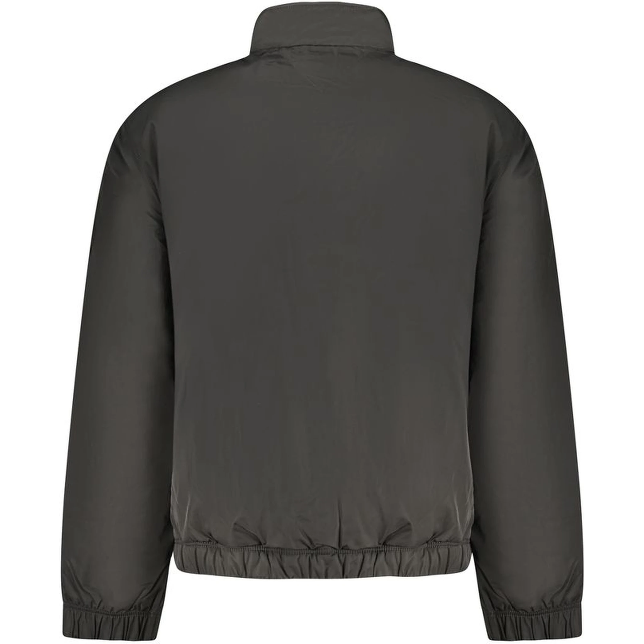 Black Polyester Men's Jacket