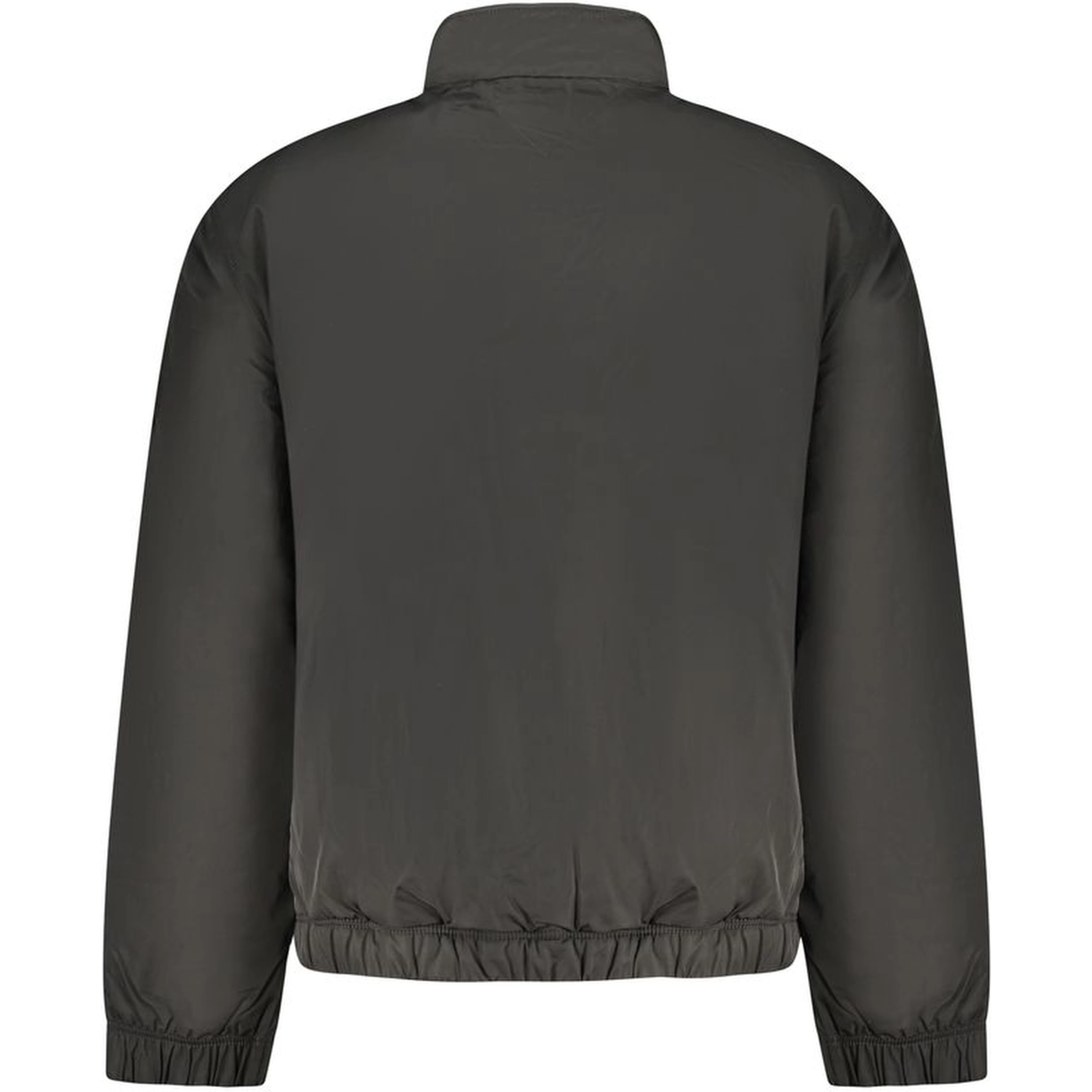 Black Polyester Men's Jacket
