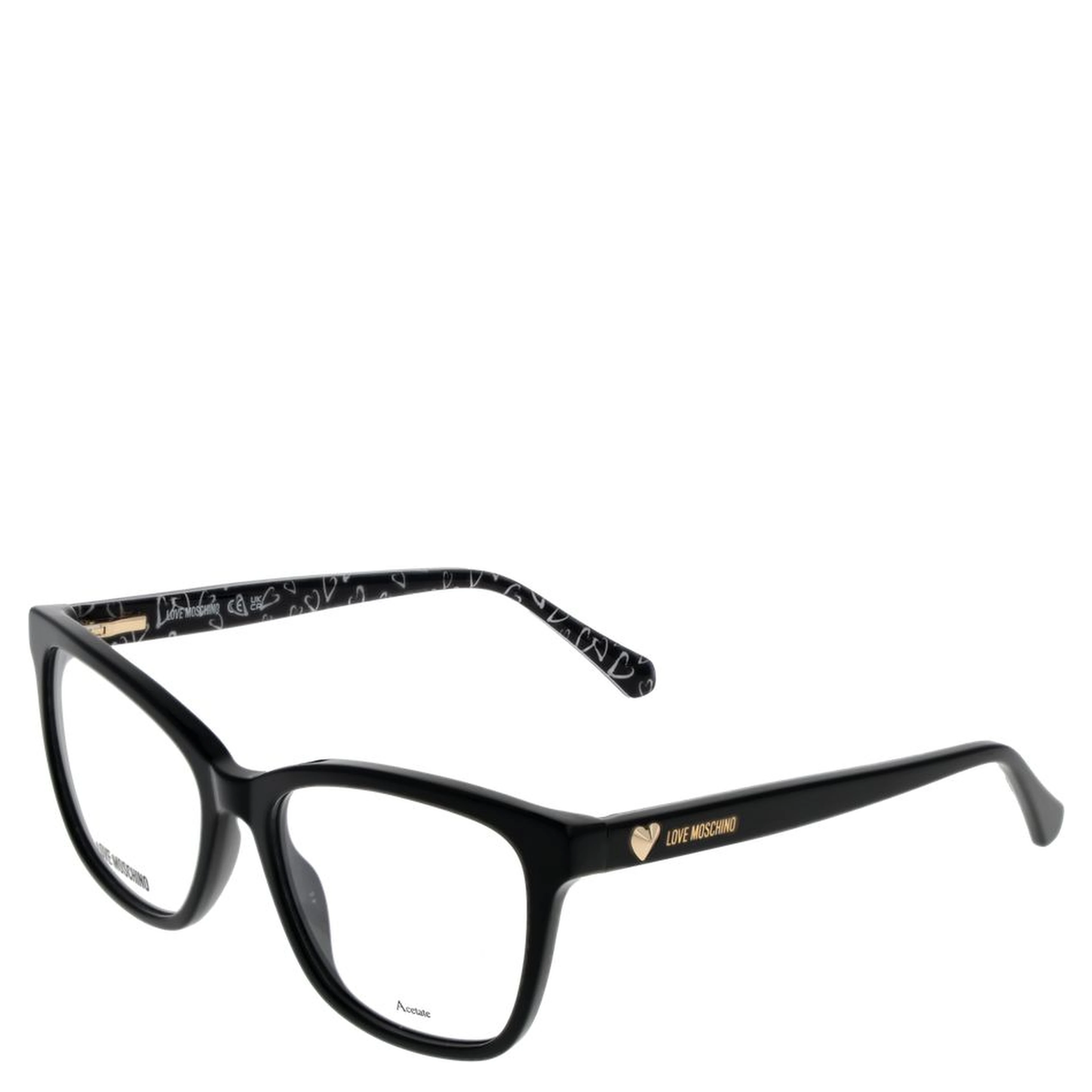 Black Acetate Glasses (Frames)