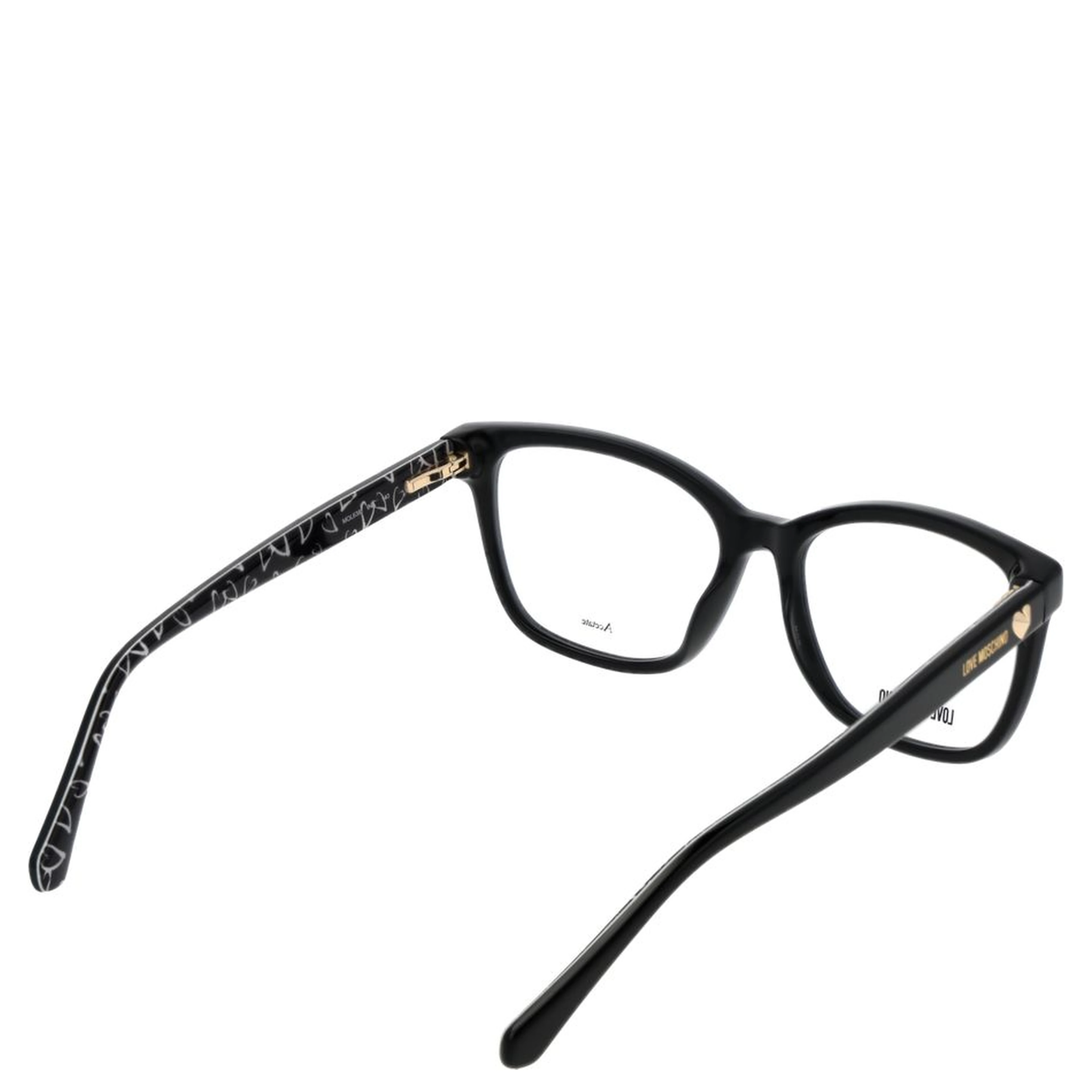 Black Acetate Glasses (Frames)