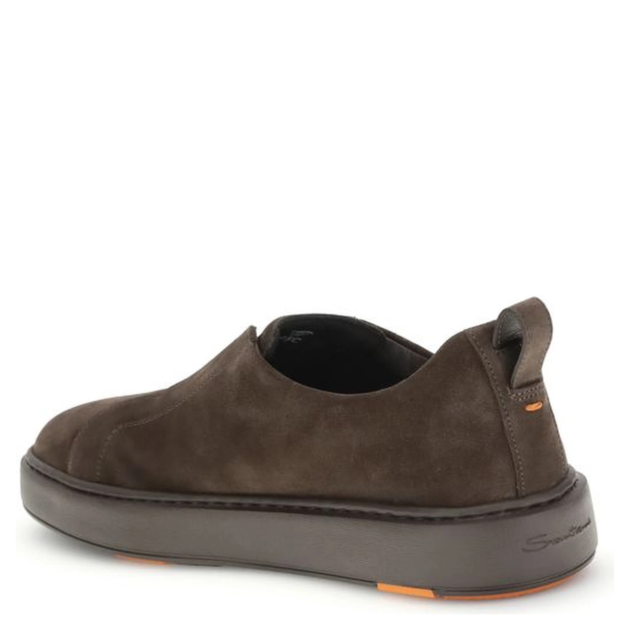 Brown Calf Leather Bos Taurus Low Top Sneakers