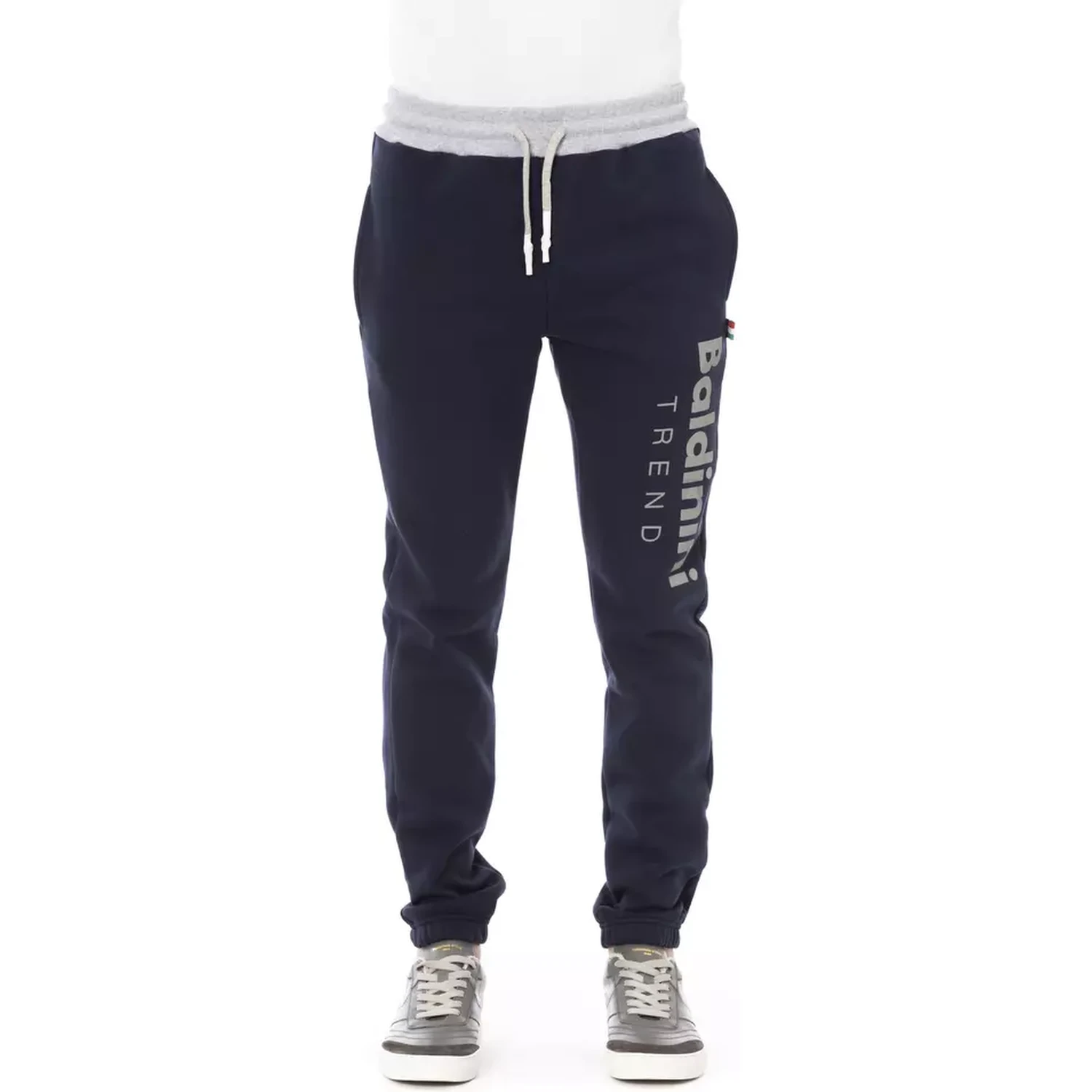 Blue Cotton Pant