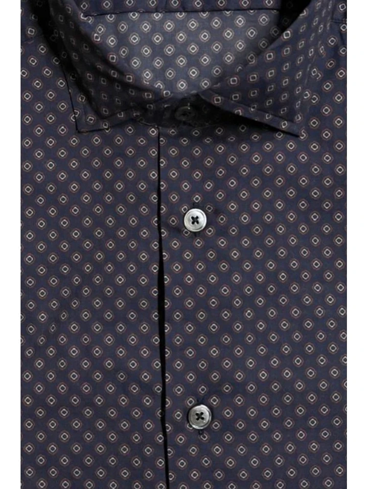 Blue Cotton Men's Slim Fit Shirt alternative