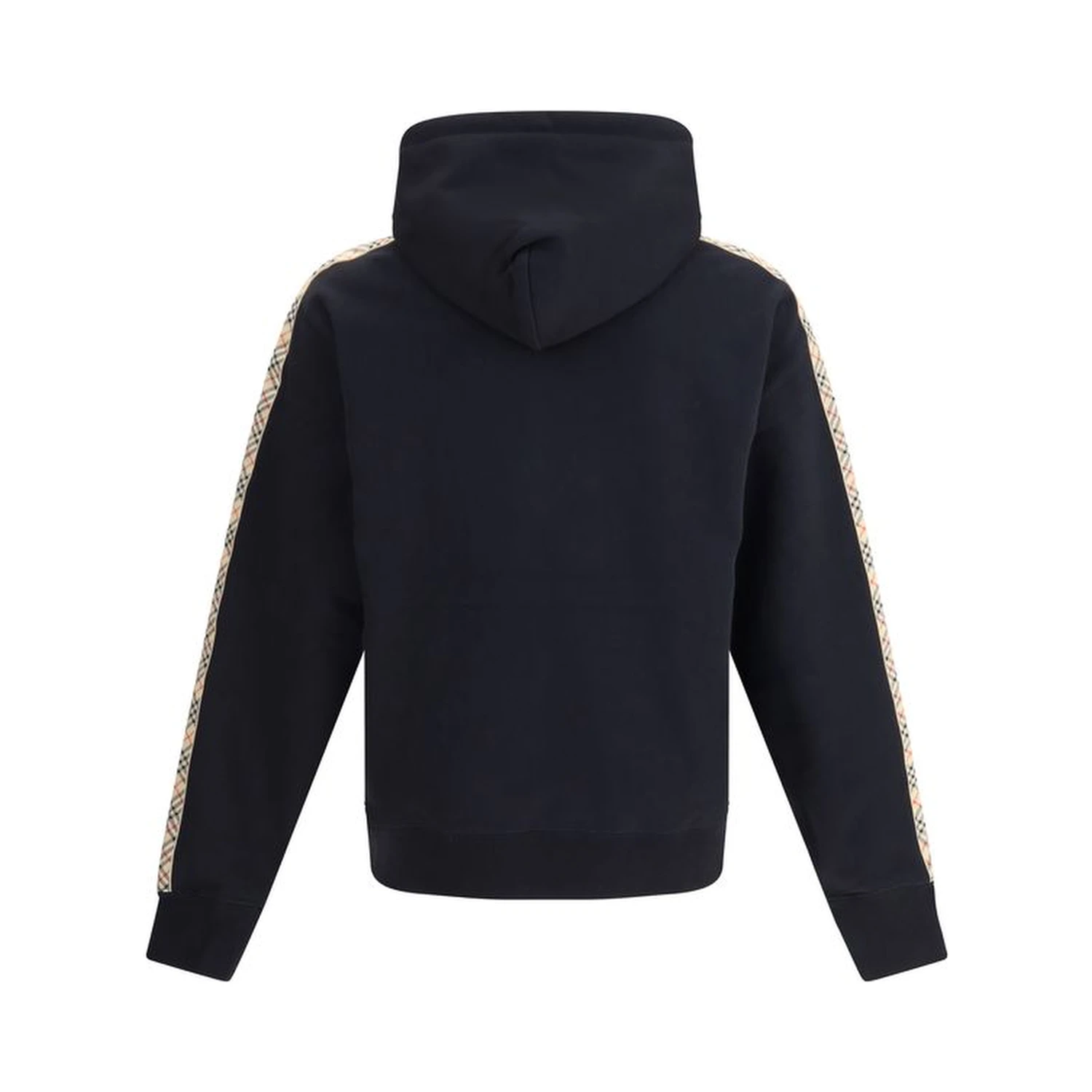 Check trim Hoodie