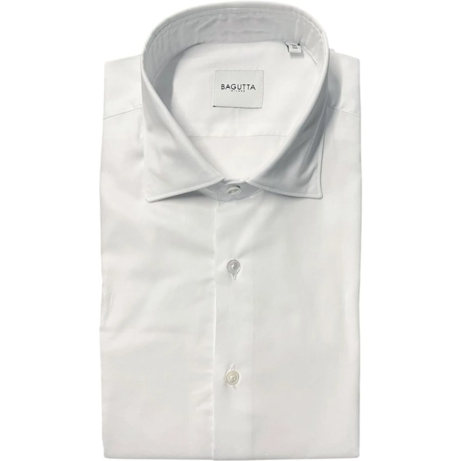 White Cotton Men Shirt