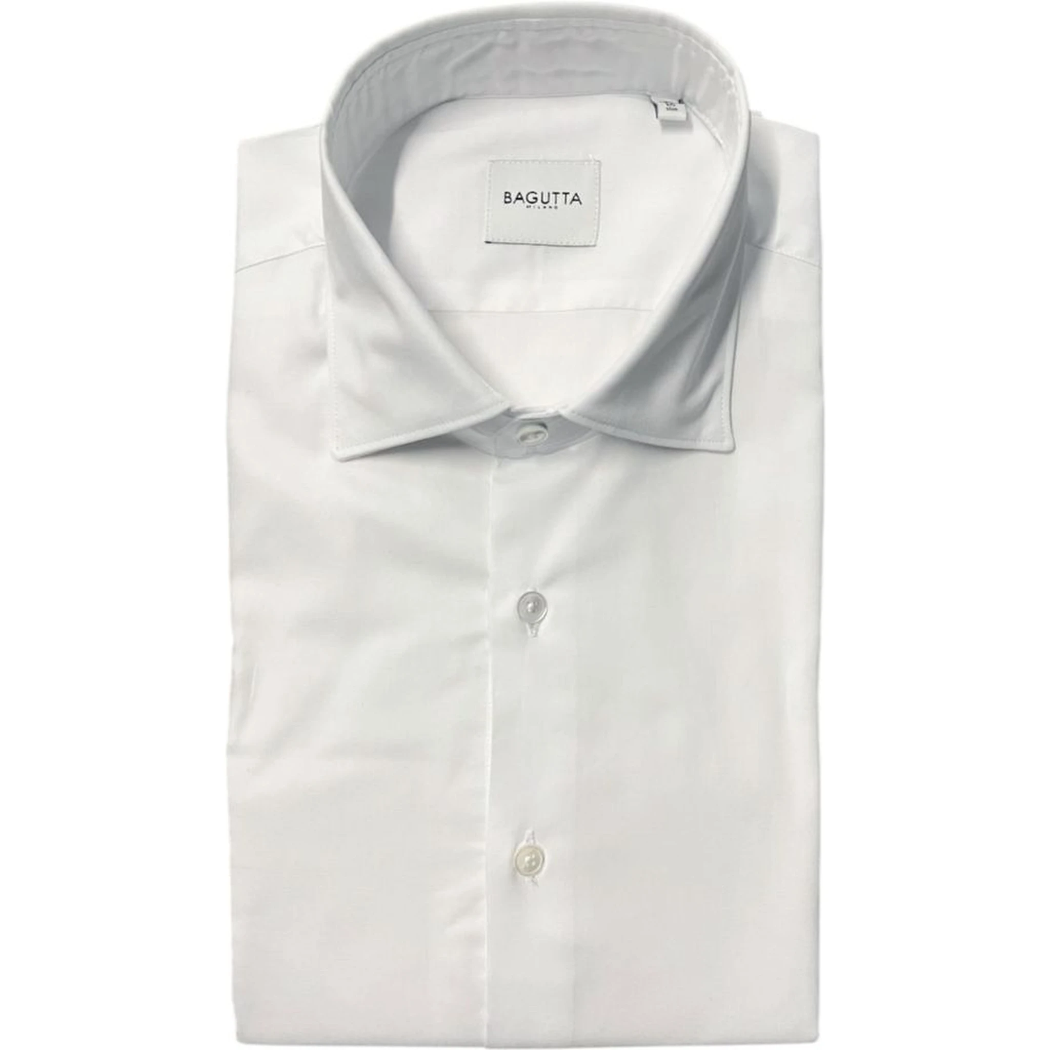 White Cotton Men Shirt