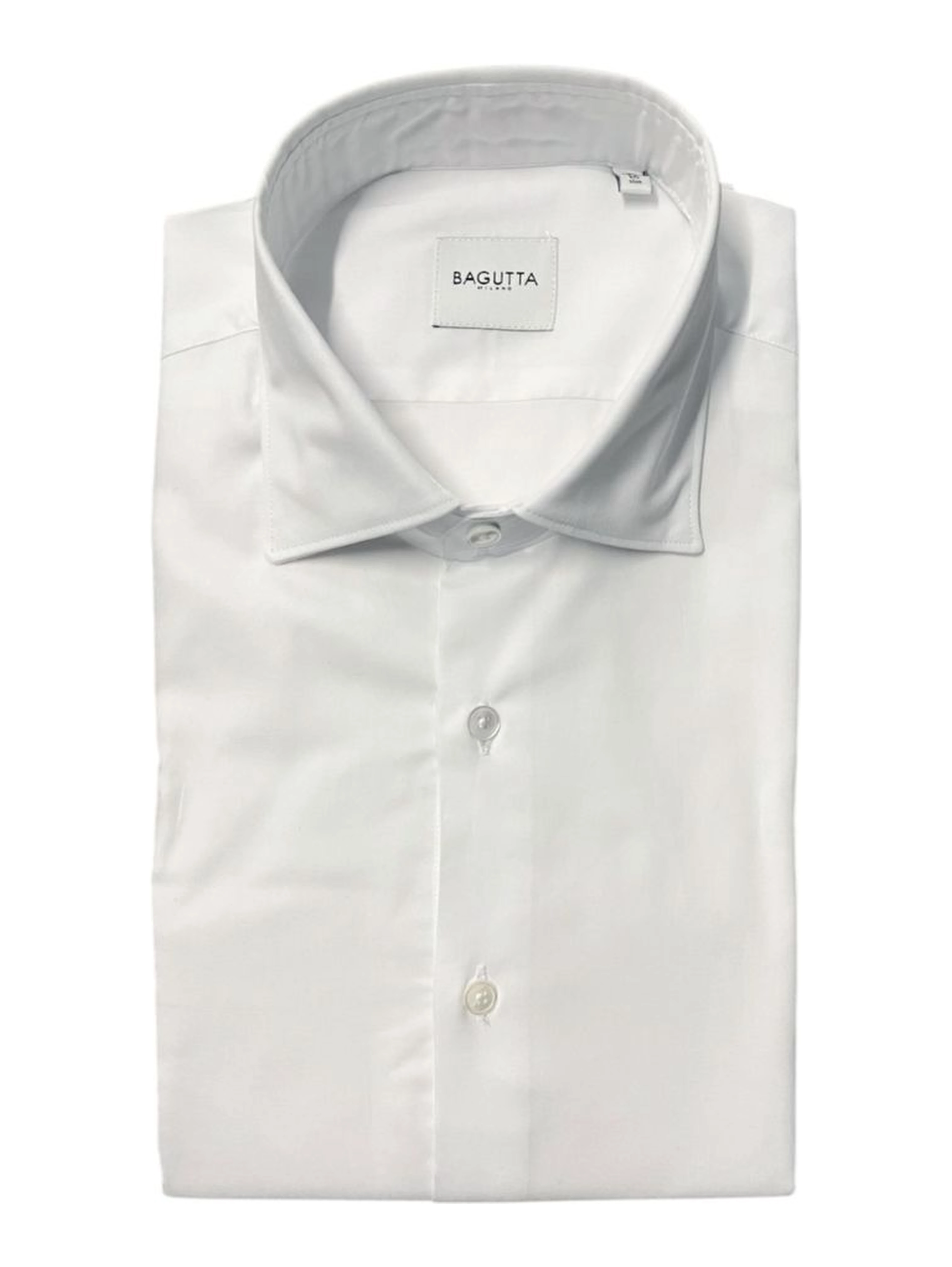 White Cotton Men Shirt