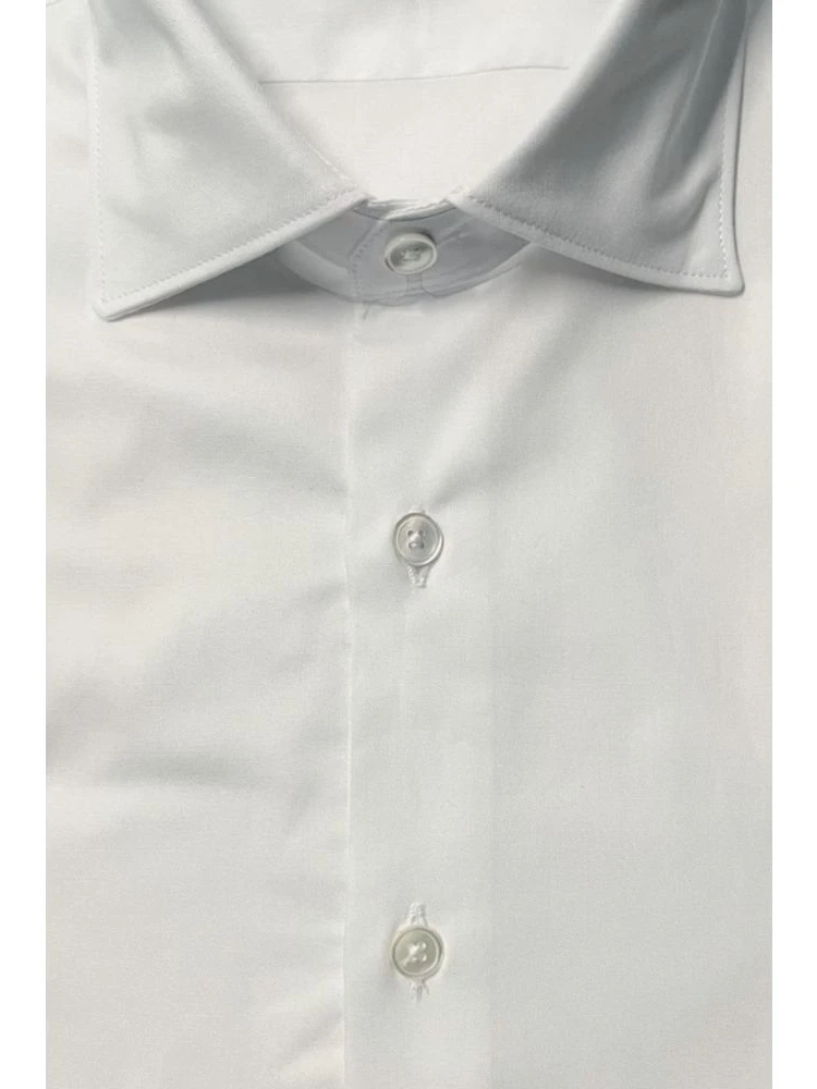 White Cotton Men Shirt alternative