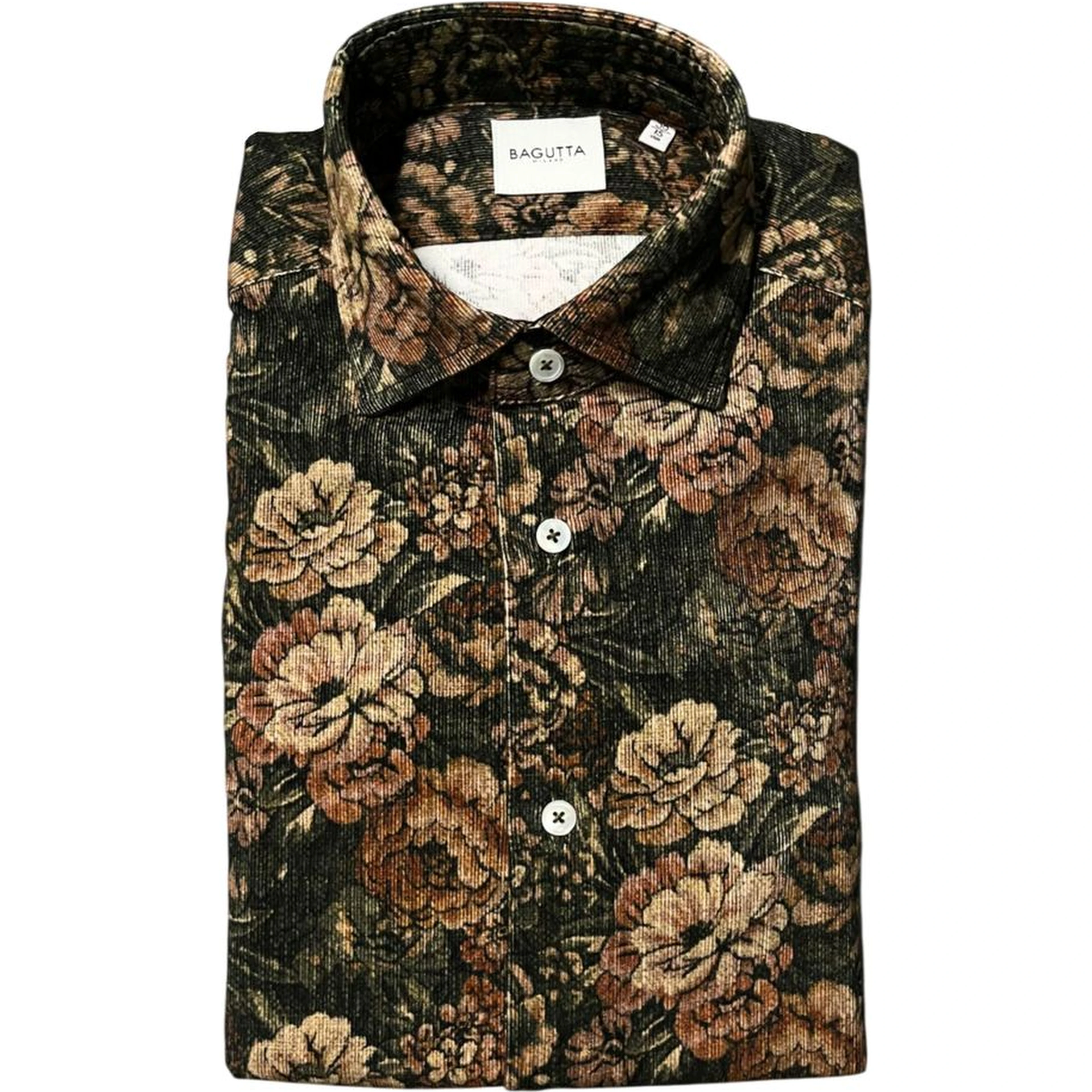 Multicolor Cotton Men's Shirt