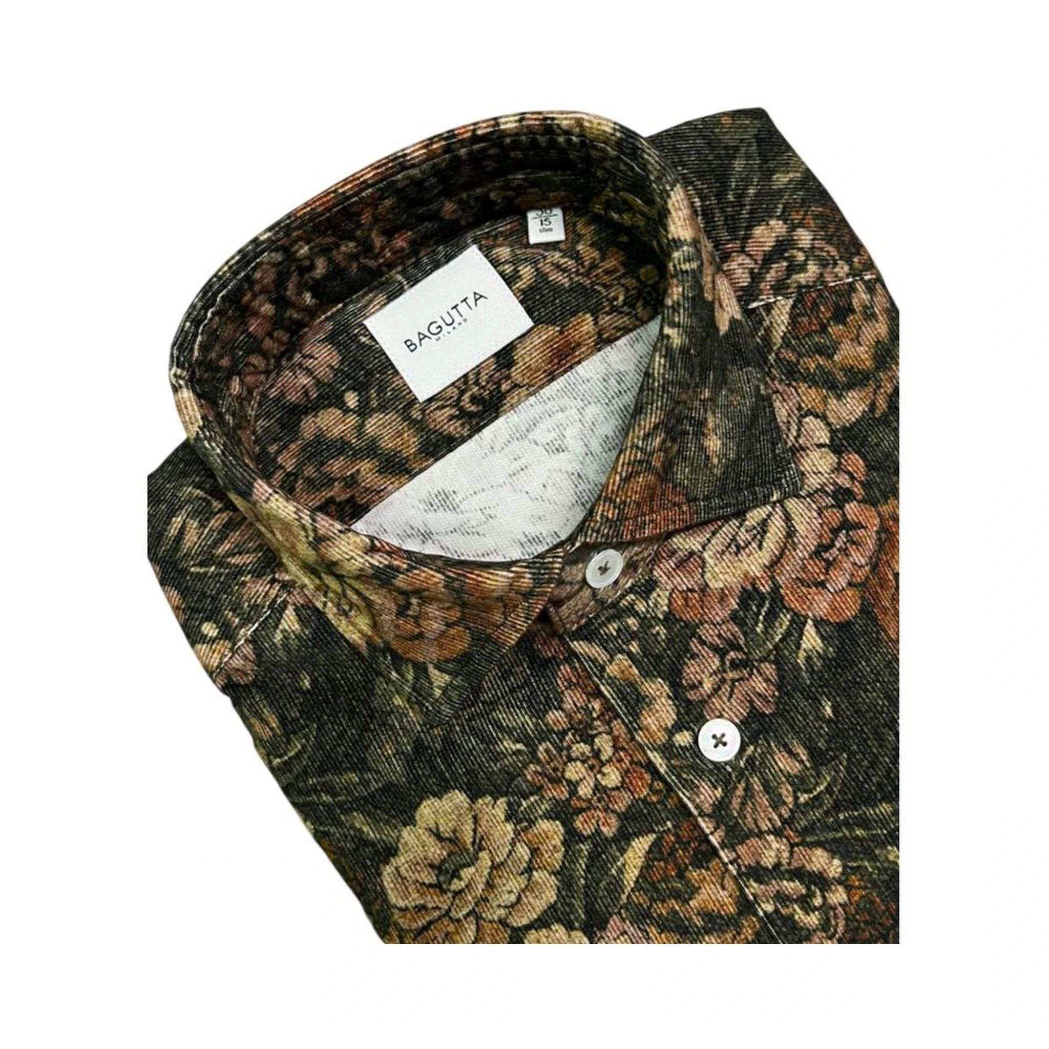 Multicolor Cotton Men's Shirt