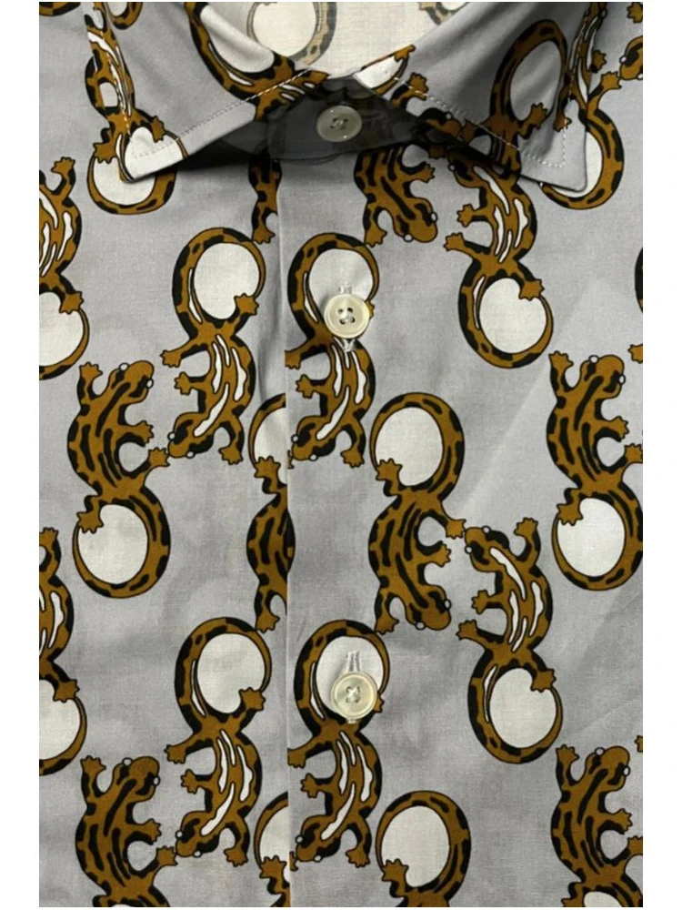 Multicolor Cotton Men Shirt alternative