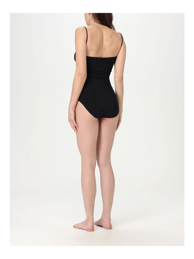 Black Nylon One-Piece Swimsuit alternative