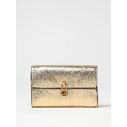 Gold Leather Handbag