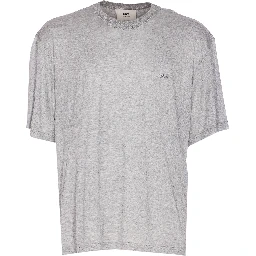 Ami Alexandre Matiussi T-shirts and Polos Grey