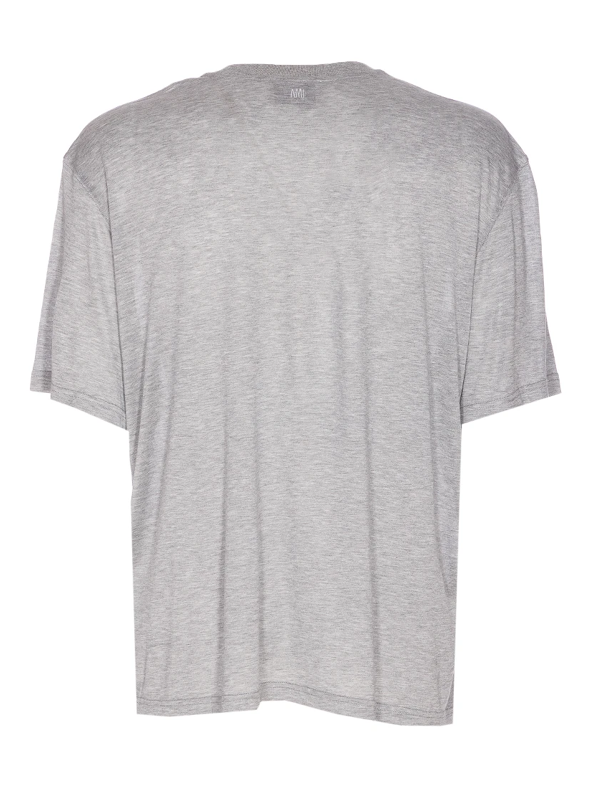 Ami Alexandre Matiussi T-shirts and Polos Grey