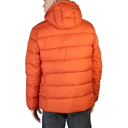 Orange Nylon Bomber