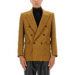 DOUBLE-BREASTED WOOL JACKET