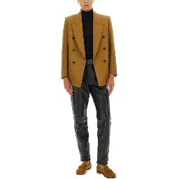 DOUBLE-BREASTED WOOL JACKET