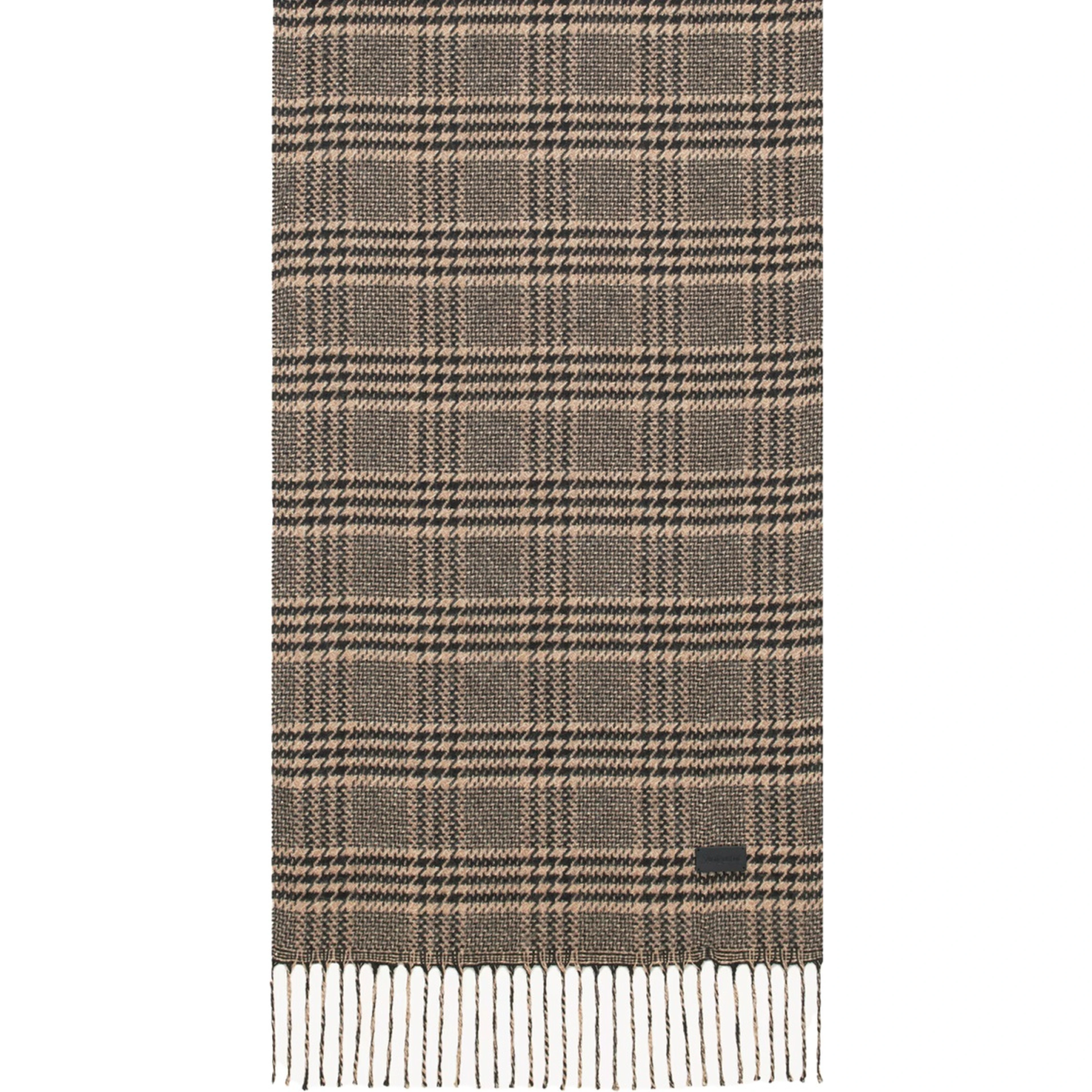 PRINCE OF WALES PATTERN SILK SCARF