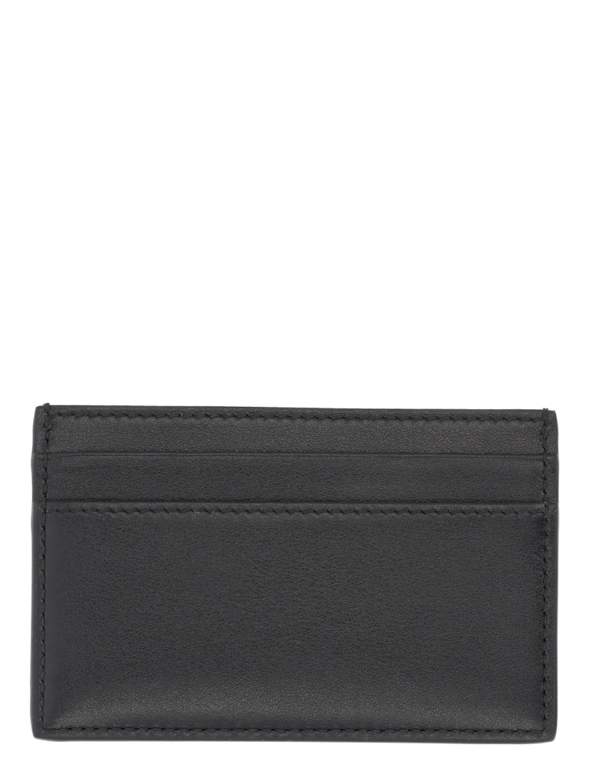 حامل بطاقات جلدي