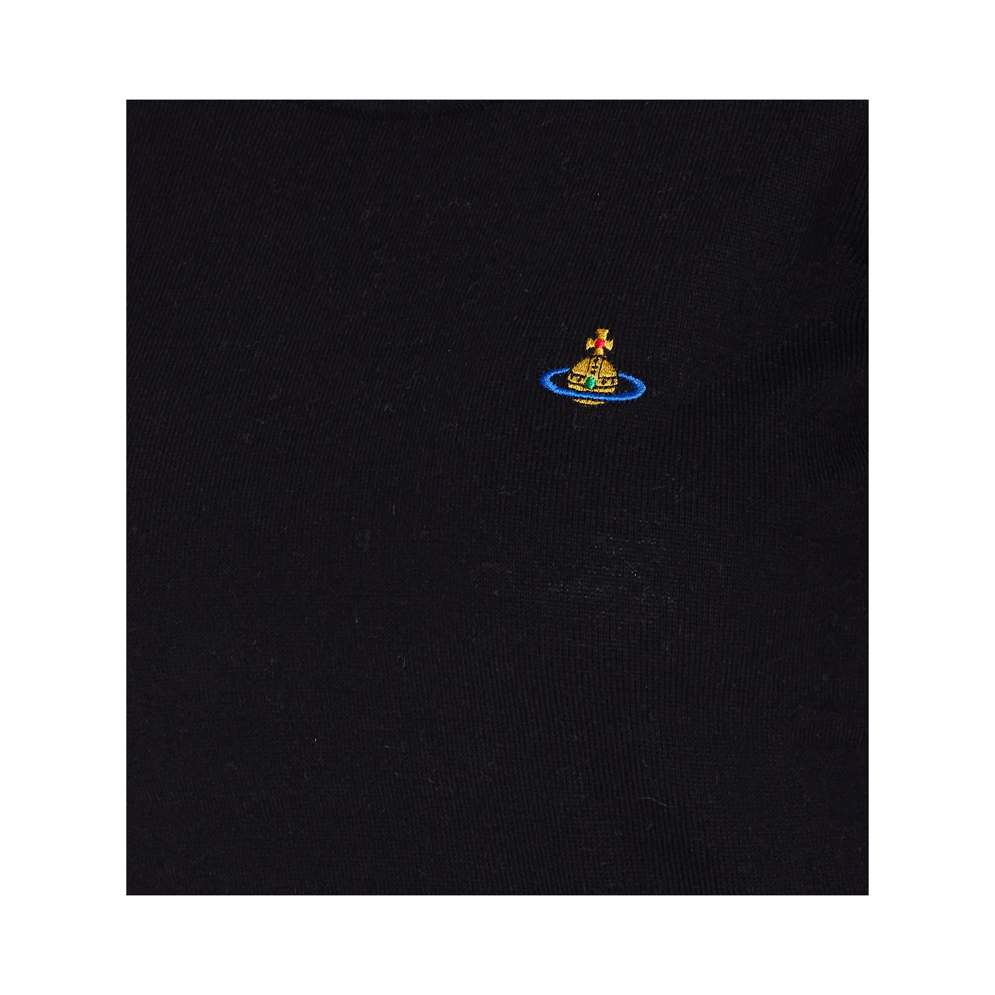 Bea Orb-embroidered knitted top