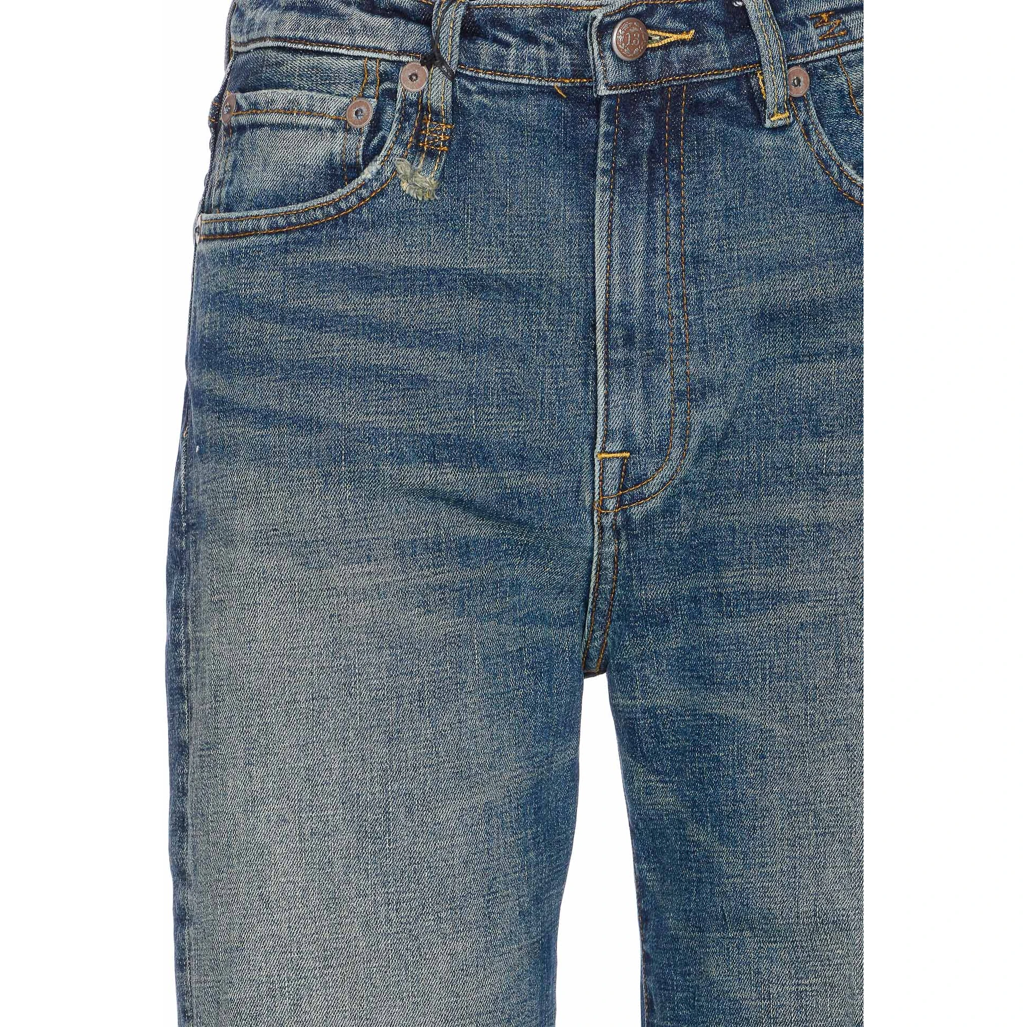 patch-pocket jeans