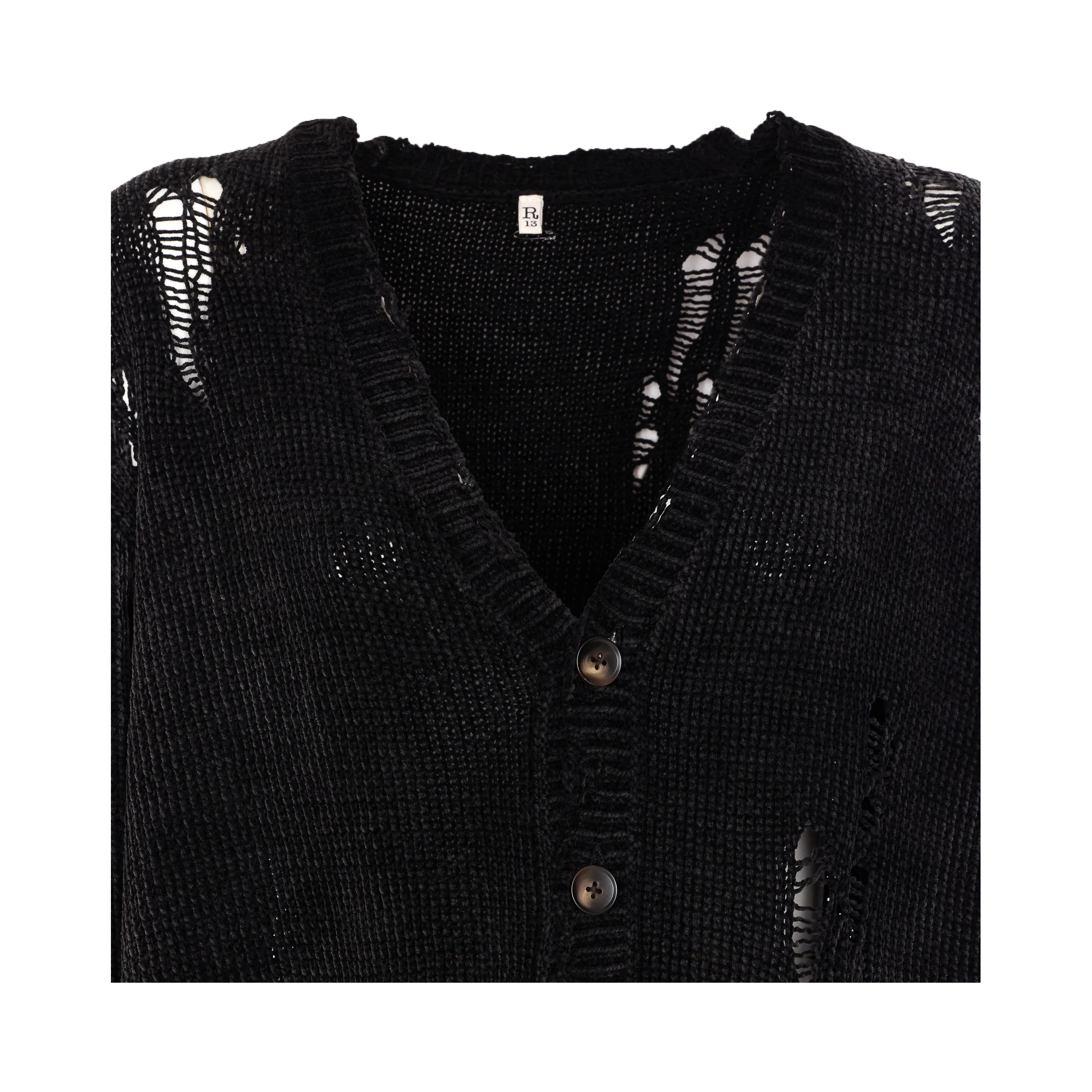 R13 Sweaters Black