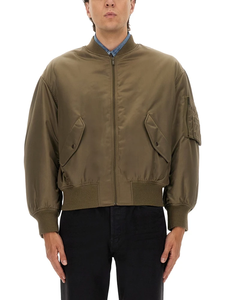 WATER-REPELLENT BOMBER JACKET